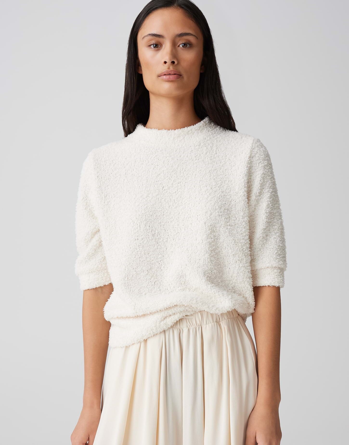 OPUS Sweatshirt GUNERVA Regular in softer Strickoptik günstig online kaufen