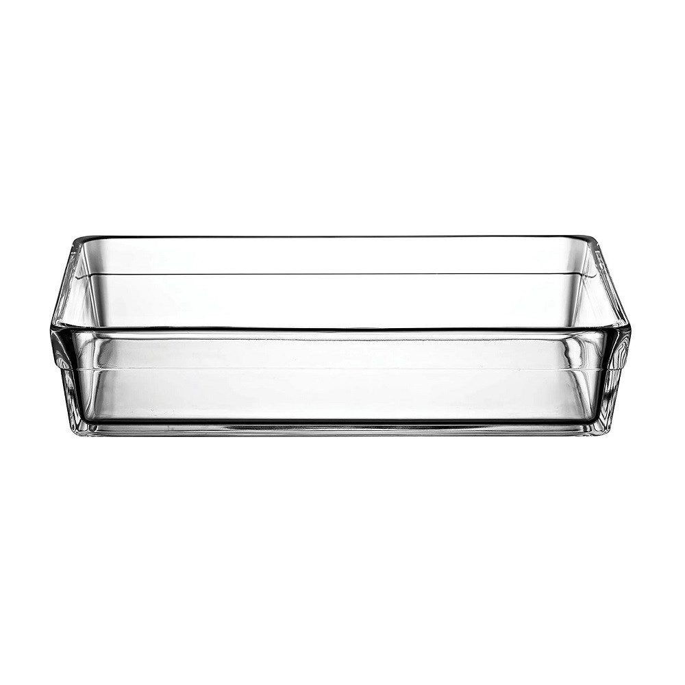 Pasabahce Auflaufform Pasabahce Borcam Auflaufform rechteckig 27,7x19,7x6 cm, Borosilikatglas