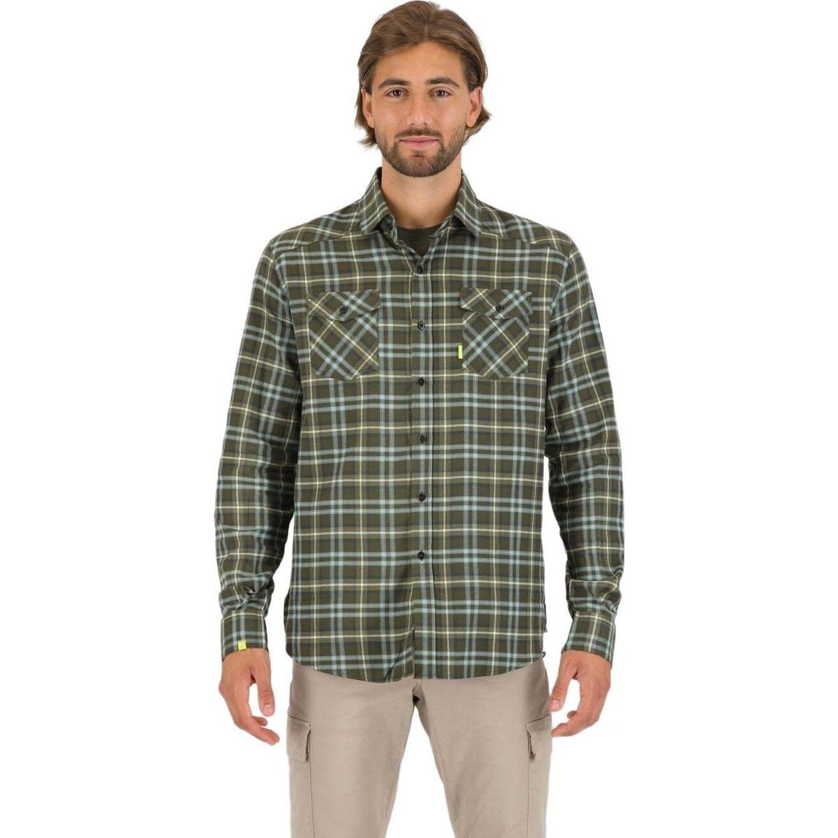 Karpos Outdoorbluse Martora Winter Shirt Lässiges Hemd aus 100% Bio-Baumwolle. Es ist atmungsaktiv und bequem