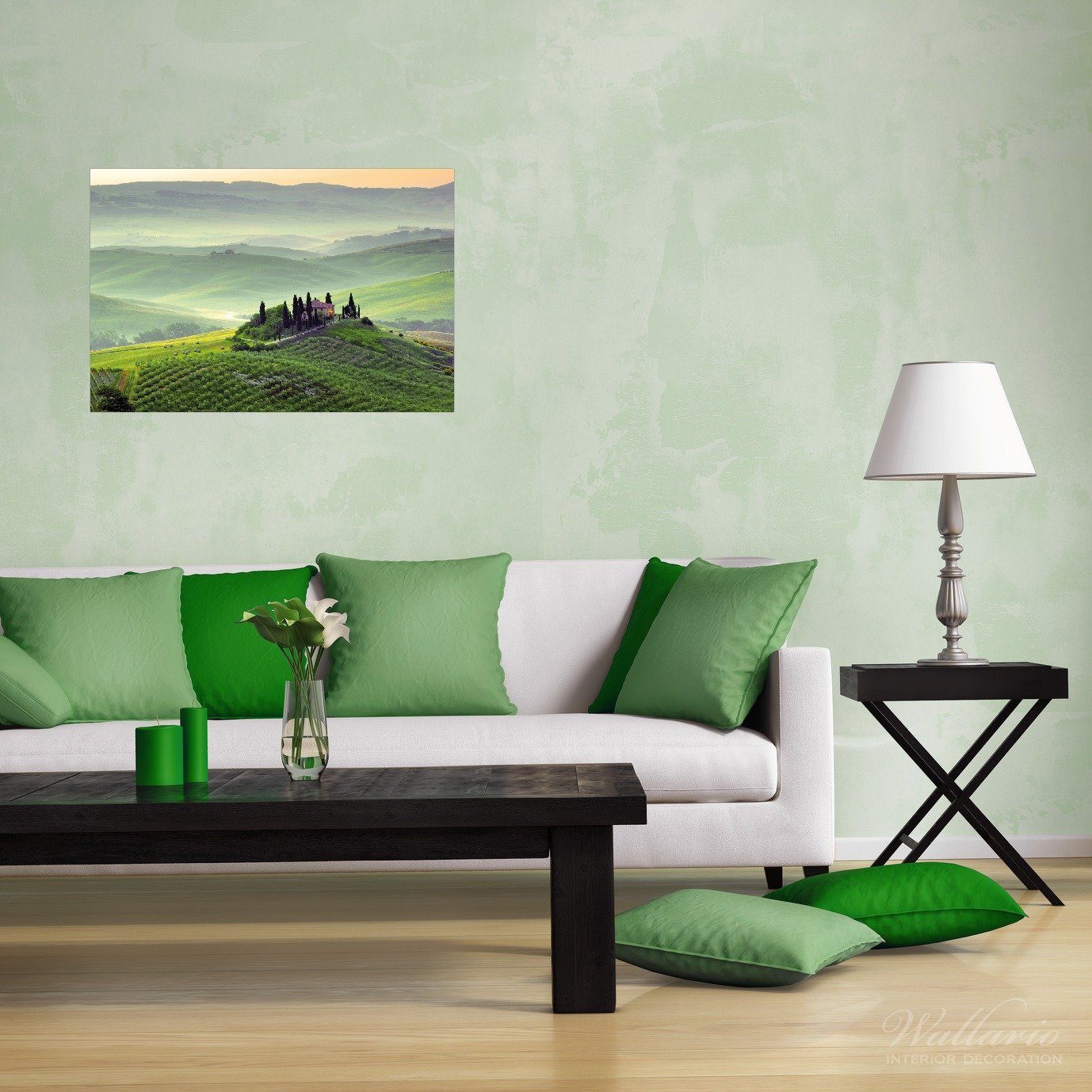 Wallario Poster, Toskana in Italien, in günstig online kaufen