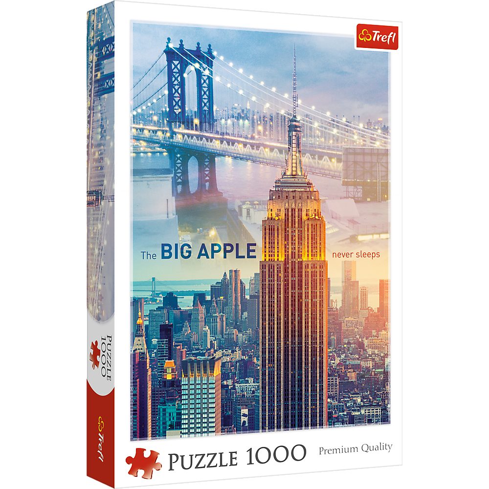 Puzzleteile Trefl-10393, Trefl 1000 Puzzles 501 Puzzle Teile bis