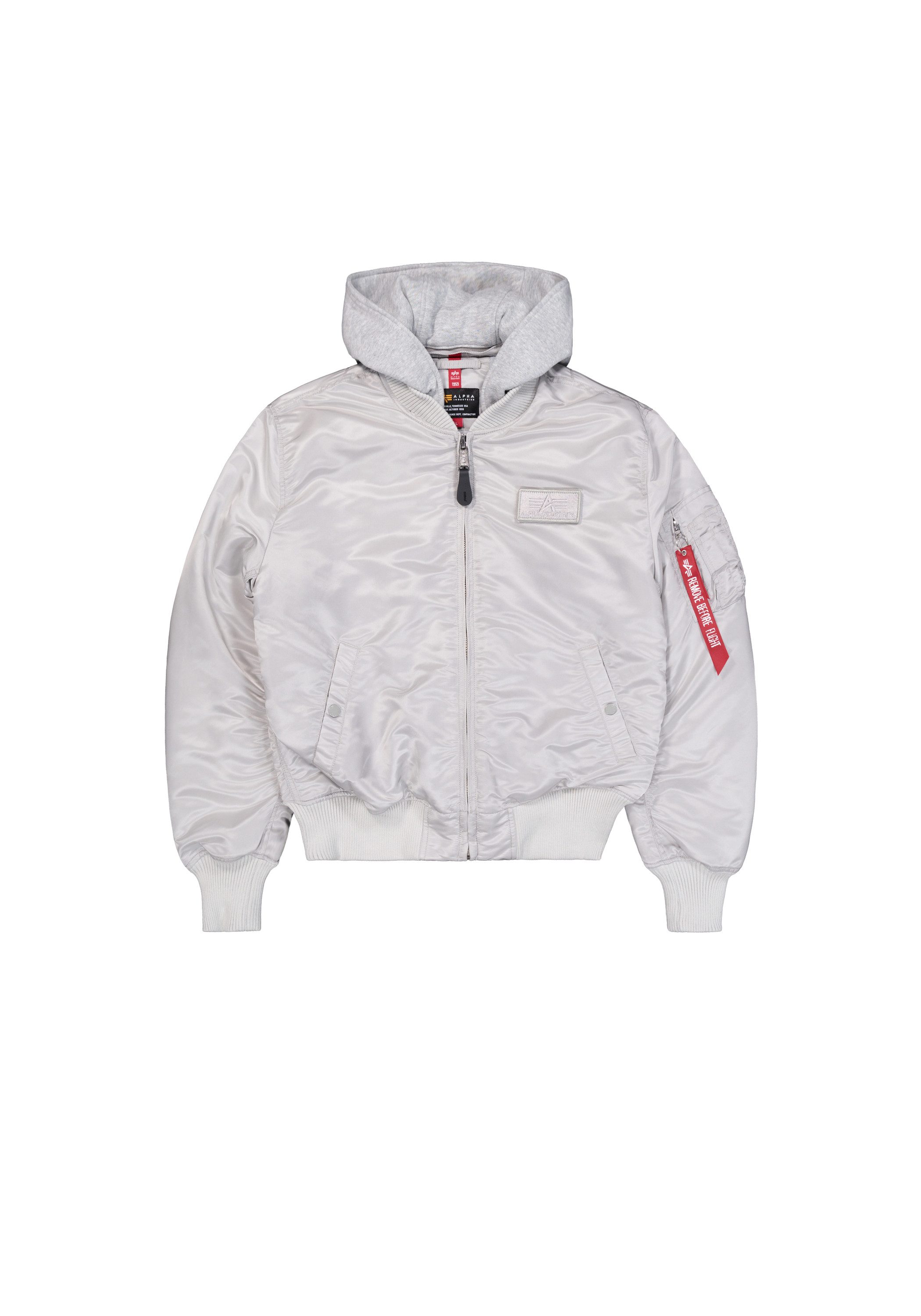 Alpha Industries Bomberjacke MA-1 Zip Hood Backprint günstig online kaufen