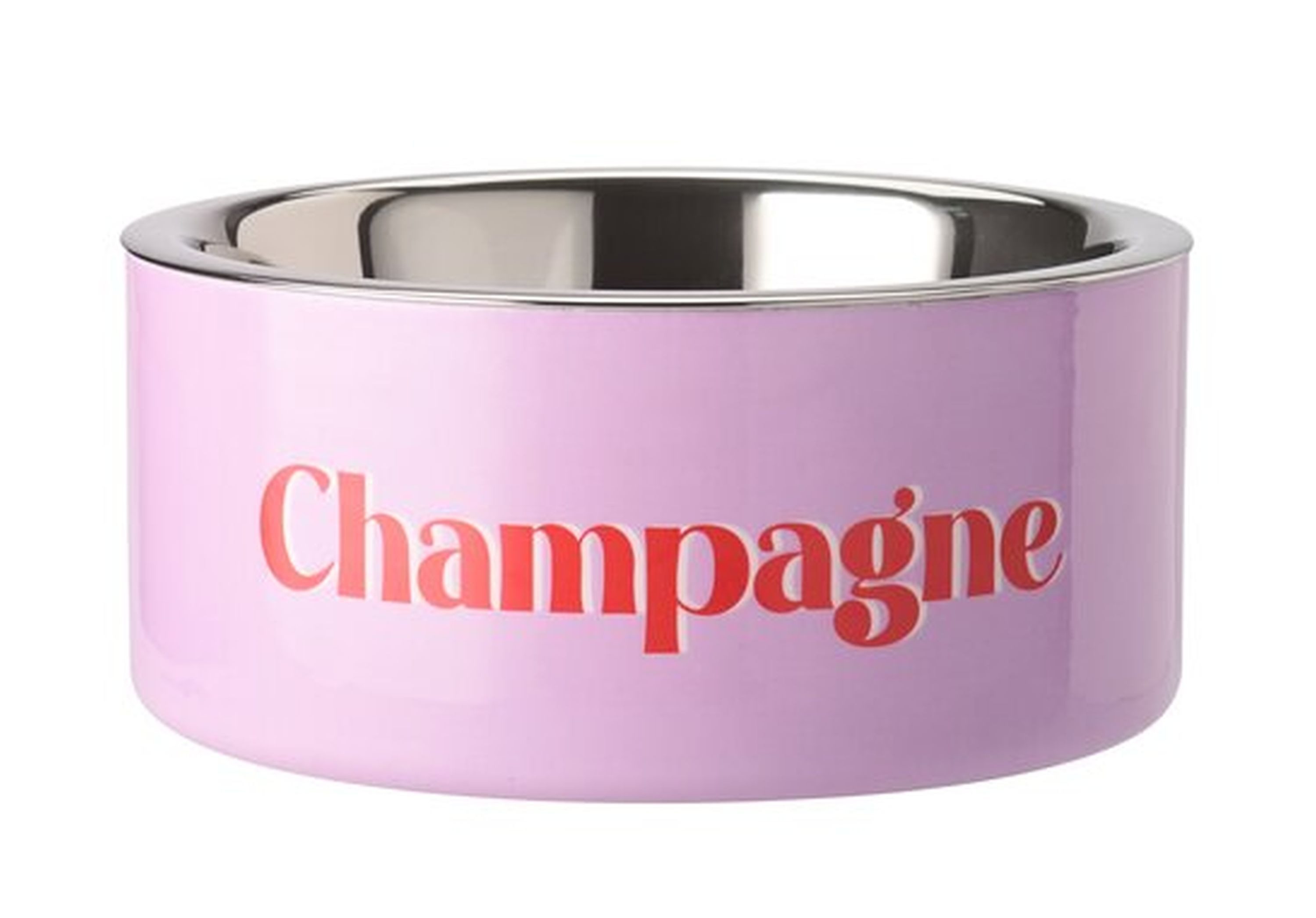 Giftcompany Futternapf Giftcompany - Futternapf Hund "Love Pets" Champagne D 20cm Rosa Gr. M
