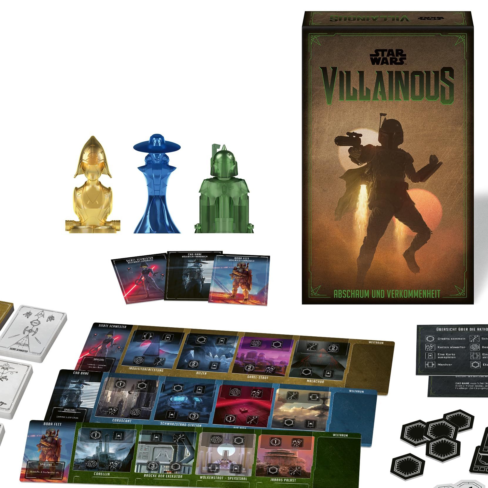 Ravensburger Spiel Star Wars Villainous: Abschaum & Verkommenheit, Ravensburger Spiel