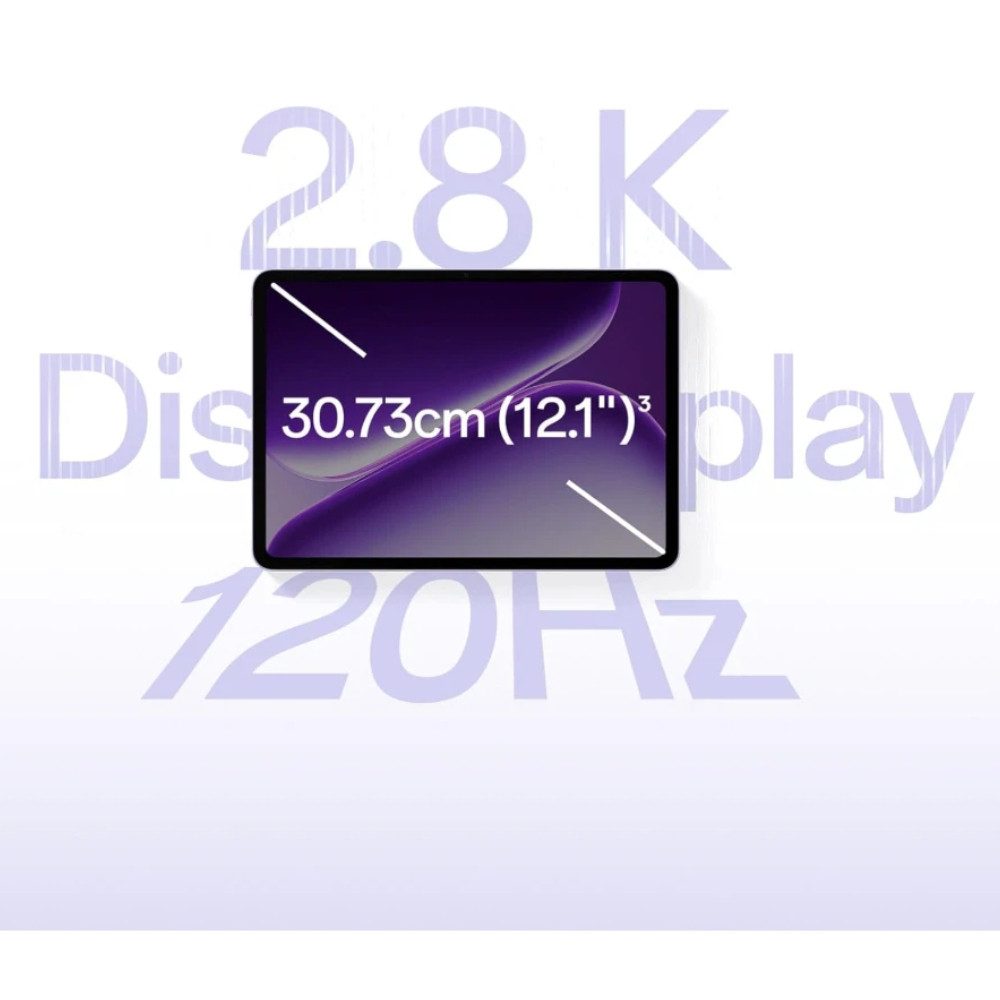 OnePlus OnePlus Pad Go 2 8GB+256GB 5G schwarz Tablet (12.1", 256 GB, OxygenOS 16, 5G)