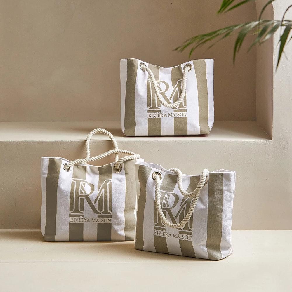 Rivièra Maison Reisetasche Strandtasche RM Monogram günstig online kaufen