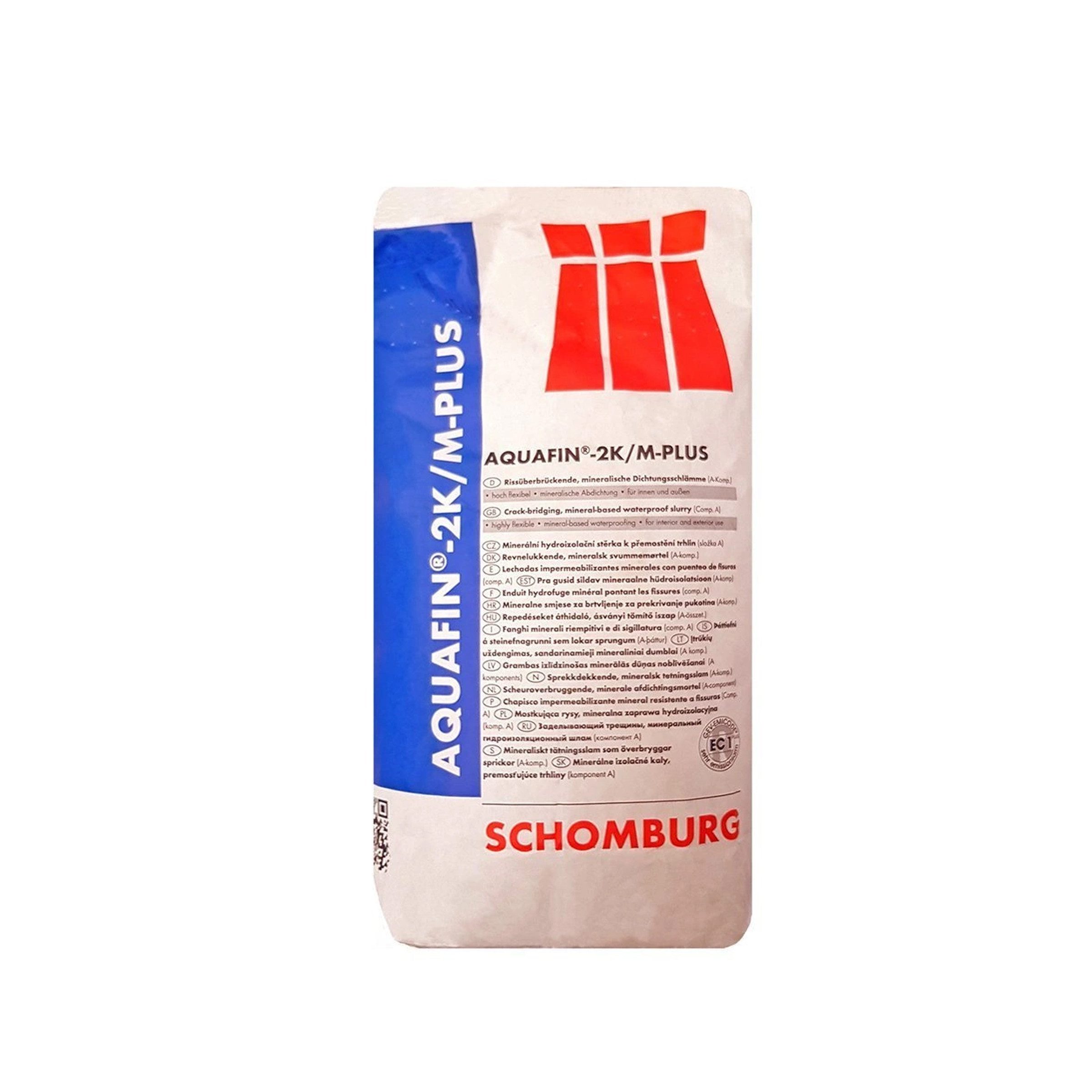 Schomburg Mörtel SCHOMBURG Aquafin 2K/M-PLUS Set 35kg Dichtungsschlämme (A+B)