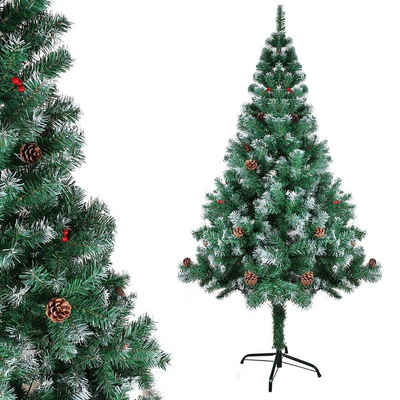 Gotoll Künstlicher Weihnachtsbaum »XM011-13 NEU«, Tannenbaum 120-180cm Christbaum,mit Ständer Kunstbaum