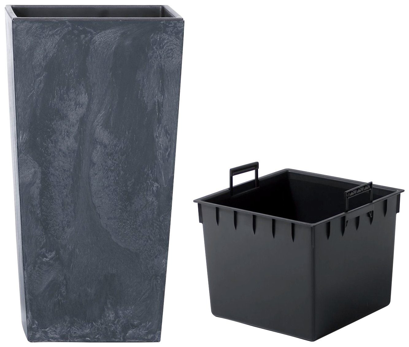 Prosperplast Pflanzkübel Urbi Square Effect, BxTxH: 22x22x42 cm günstig online kaufen