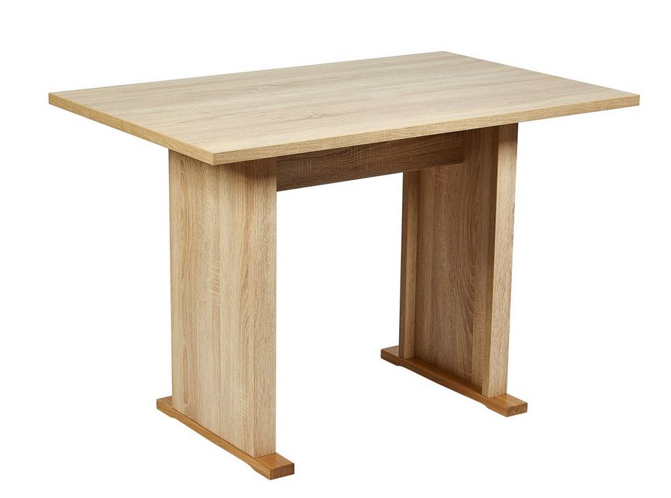 kundler home Esstisch »Tisch, Küchentisch, 110x70 cm, mit Fußleiste aus