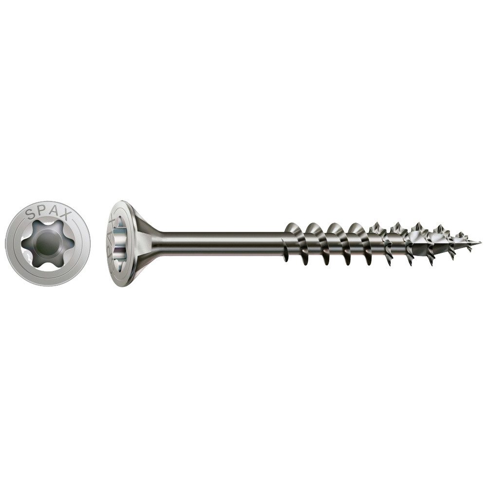 SPAX Schraube SPAX 0197000450603 Holzschraube 4.5 mm 60 mm T-STAR plus Edelstahl