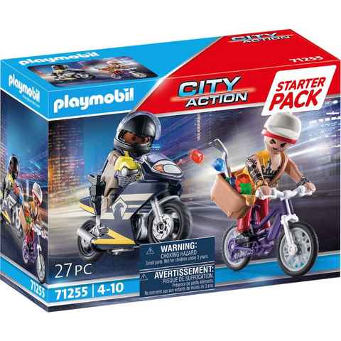 Playmobil® Konstruktions-Spielset Starter Pack, SEK und Juwelendieb (71255), City Action, (27 St), Made in Europe