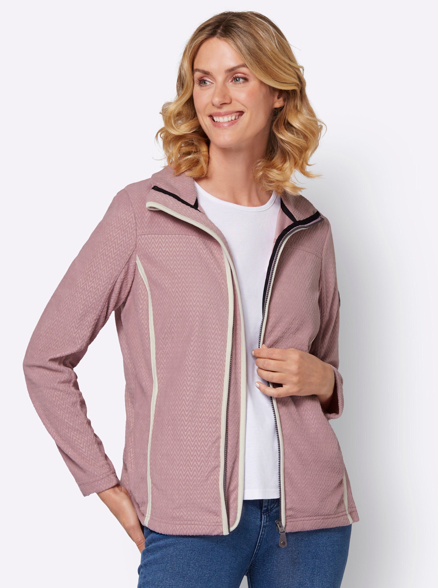 WITT WEIDEN Fleecejacke mauve