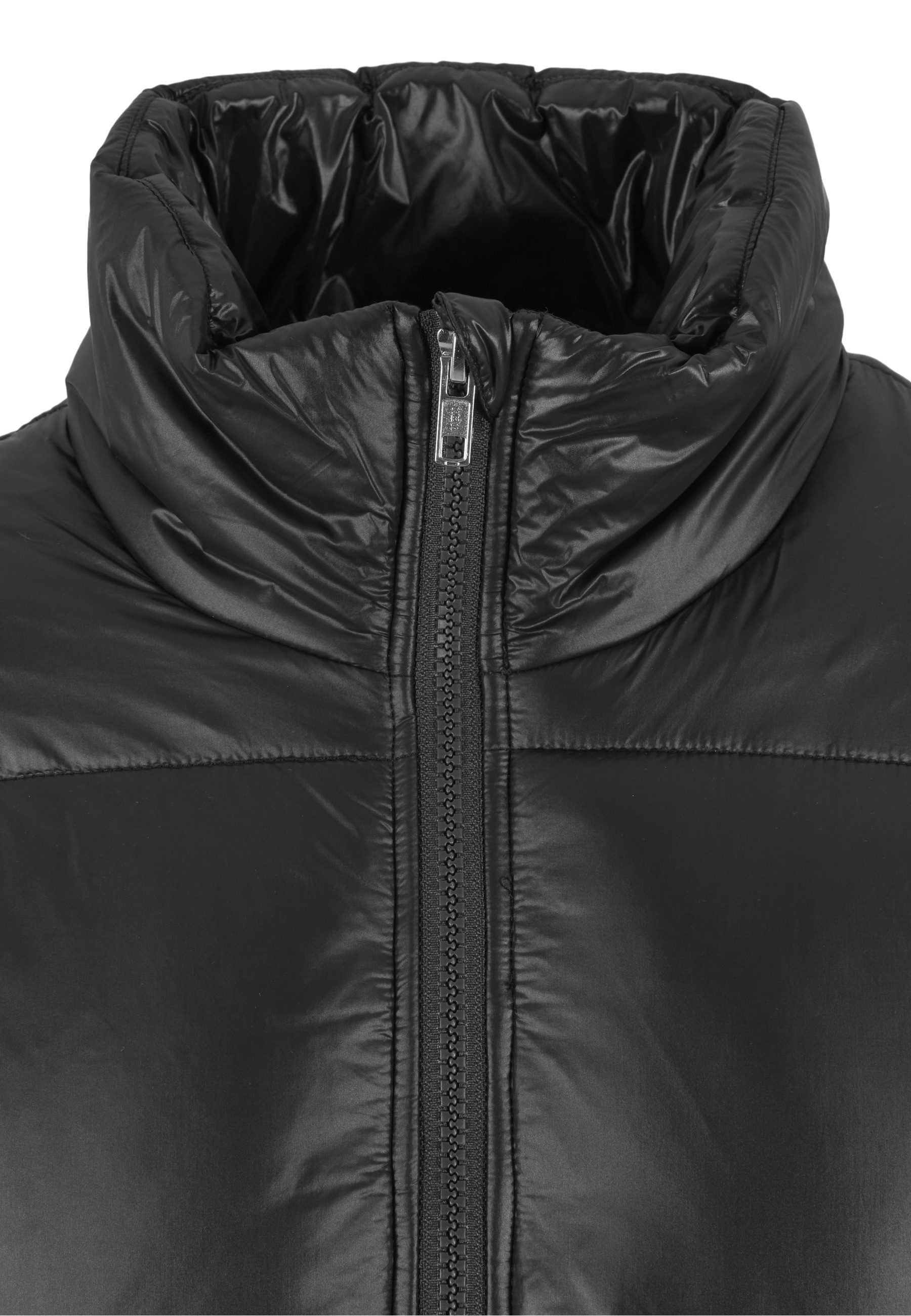 URBAN CLASSICS Winterjacke Urban Classics Ladies Recycled Short Shiny Puffer Jacket (1-St)