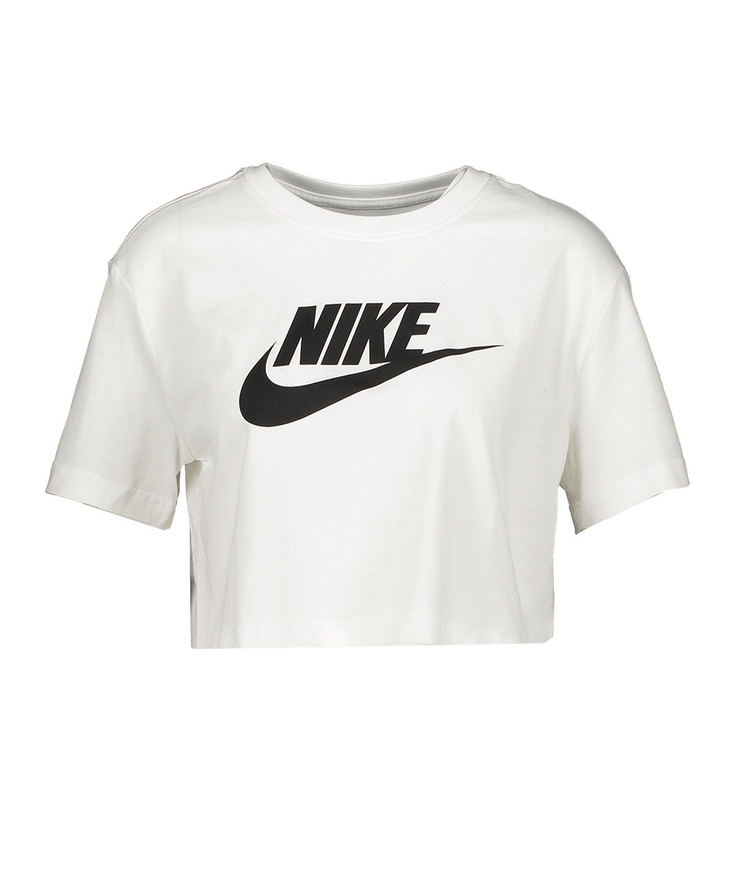 Nike Sportswear T-Shirt Cropped Damen Essential weissschwarz default T-Shirt