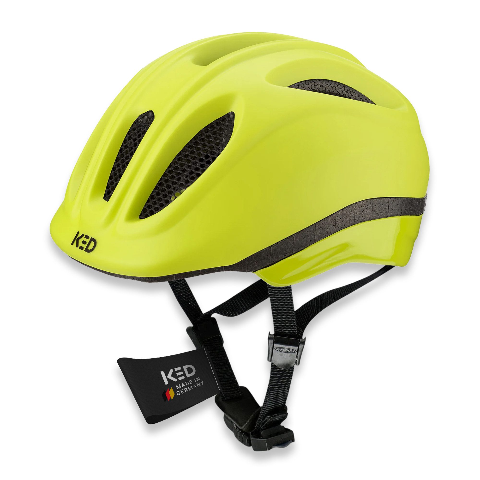 KED Fahrradhelm Meggy II Trend Kinderhelm, LED Rücklicht, MaxShell Technologie, Präzise Größenverstellung