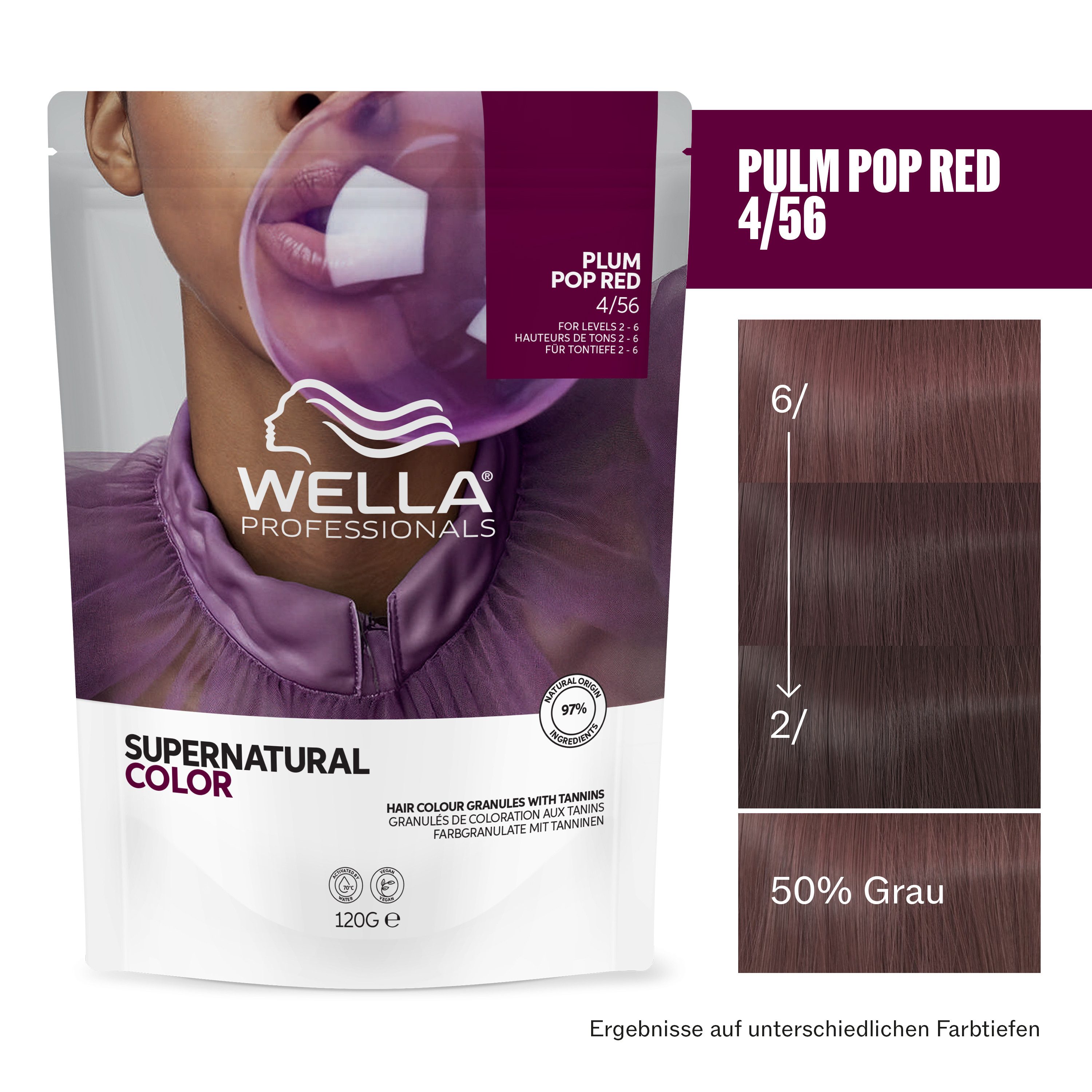 Wella Professionals Haarfarbe Supernatural Color - natürliche Haarfarbe zum Anmischen, 91% - 100% Inhaltsstoffe natürlichen Ursprungs