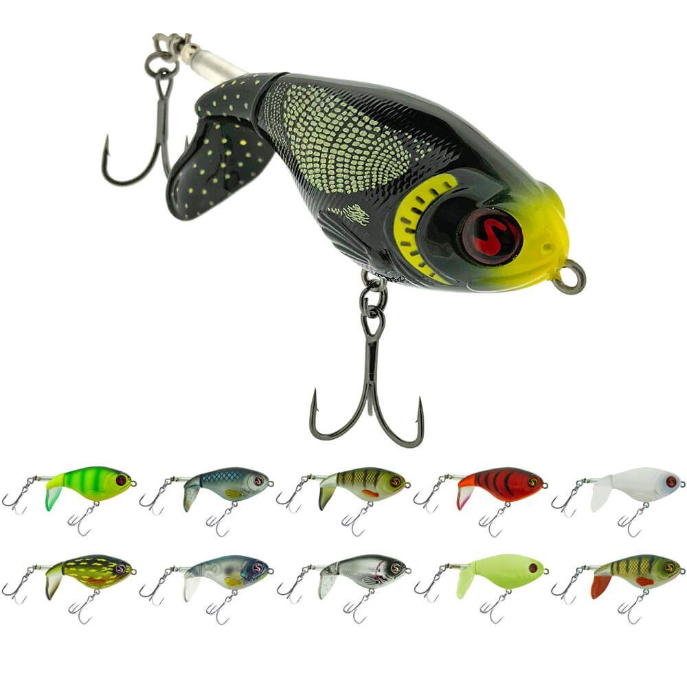 River2Sea Kunstköder River2Sea Whopper Plopper 75 Wobbler 16,5g, (1-St)
