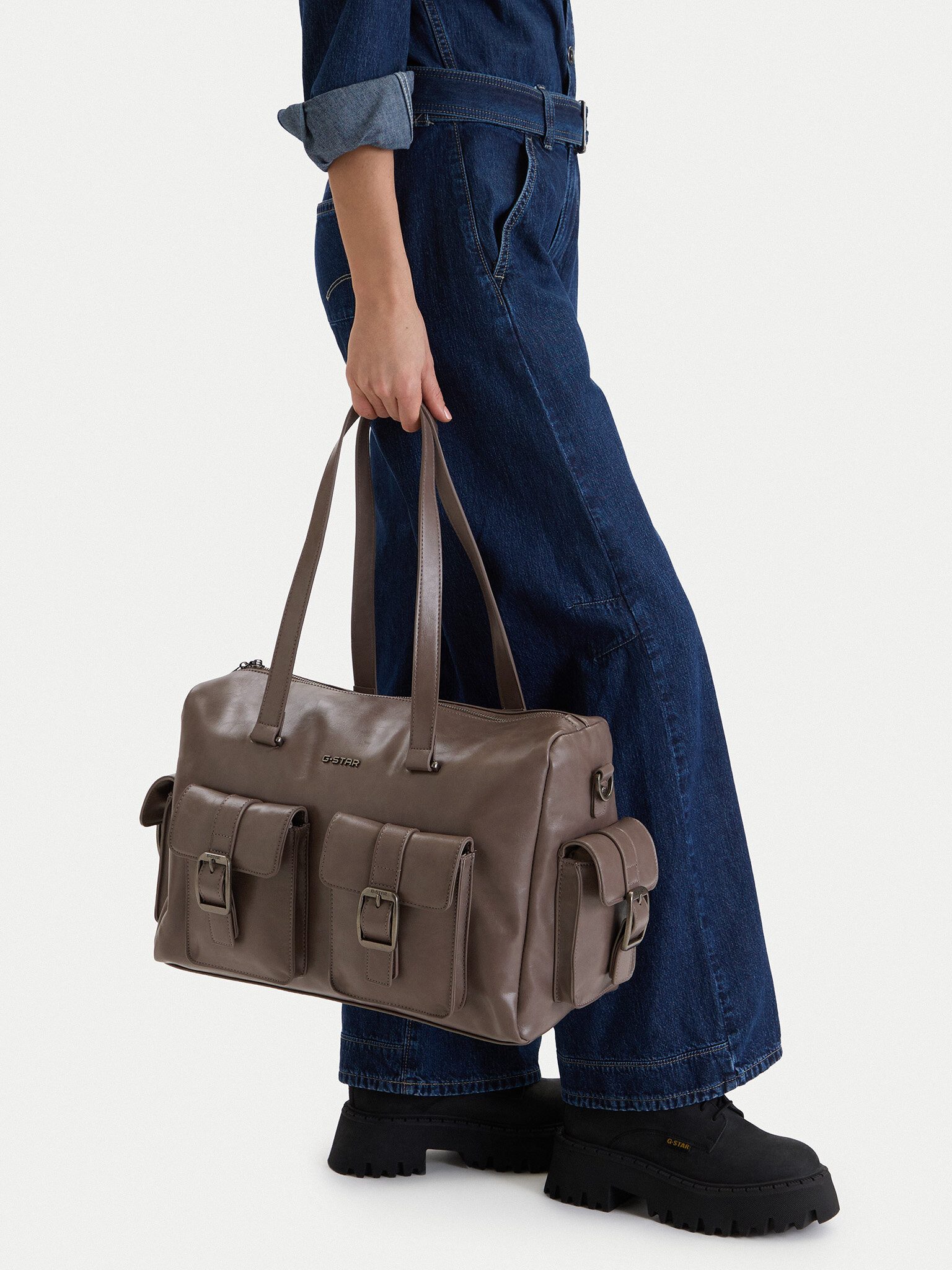 G-STAR Handtasche G Star Raw Handtasche Damen Beige G-STAR RAW-EO-LDA8482C TAUPE