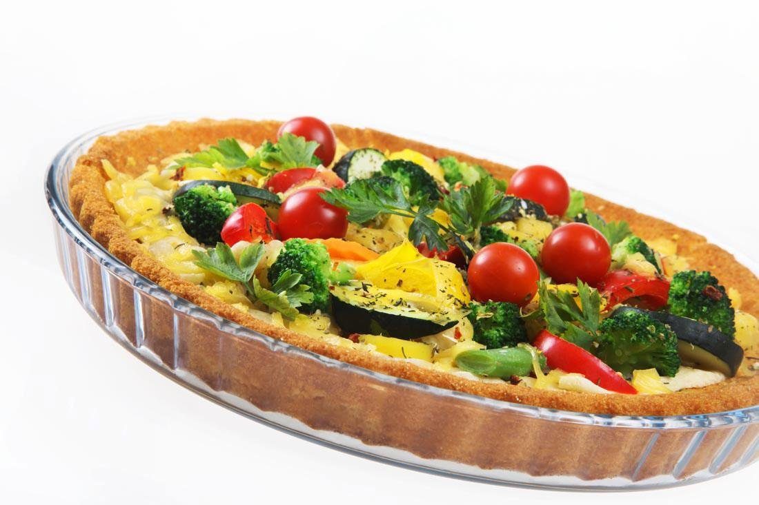 Sendez Tarteform Ø28cm Obstkuchenform Quicheform Backform Auflaufform