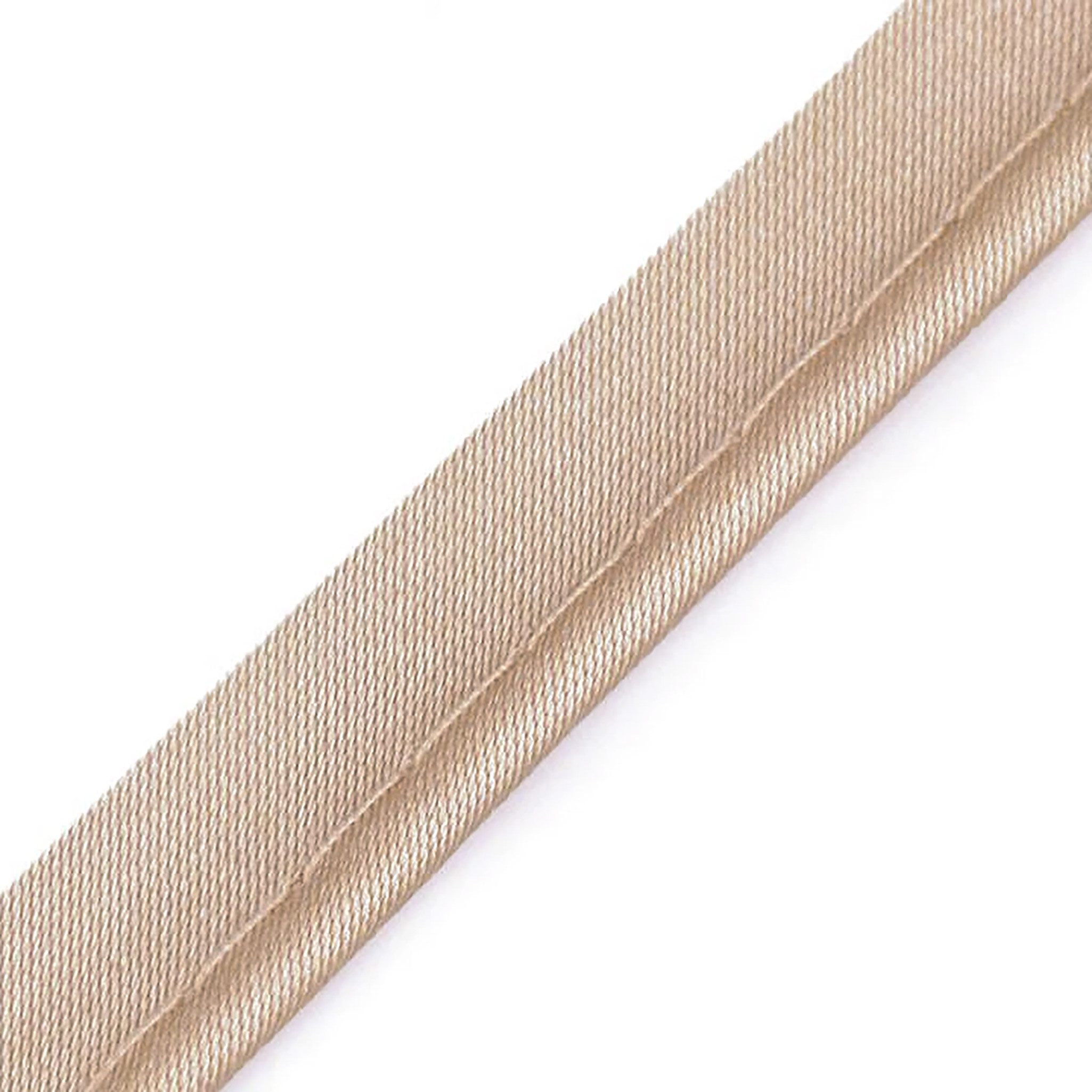 maDDma Paspelband Satin-Paspelband 5m Borte Dekoband Stoffband Zierband glänzend