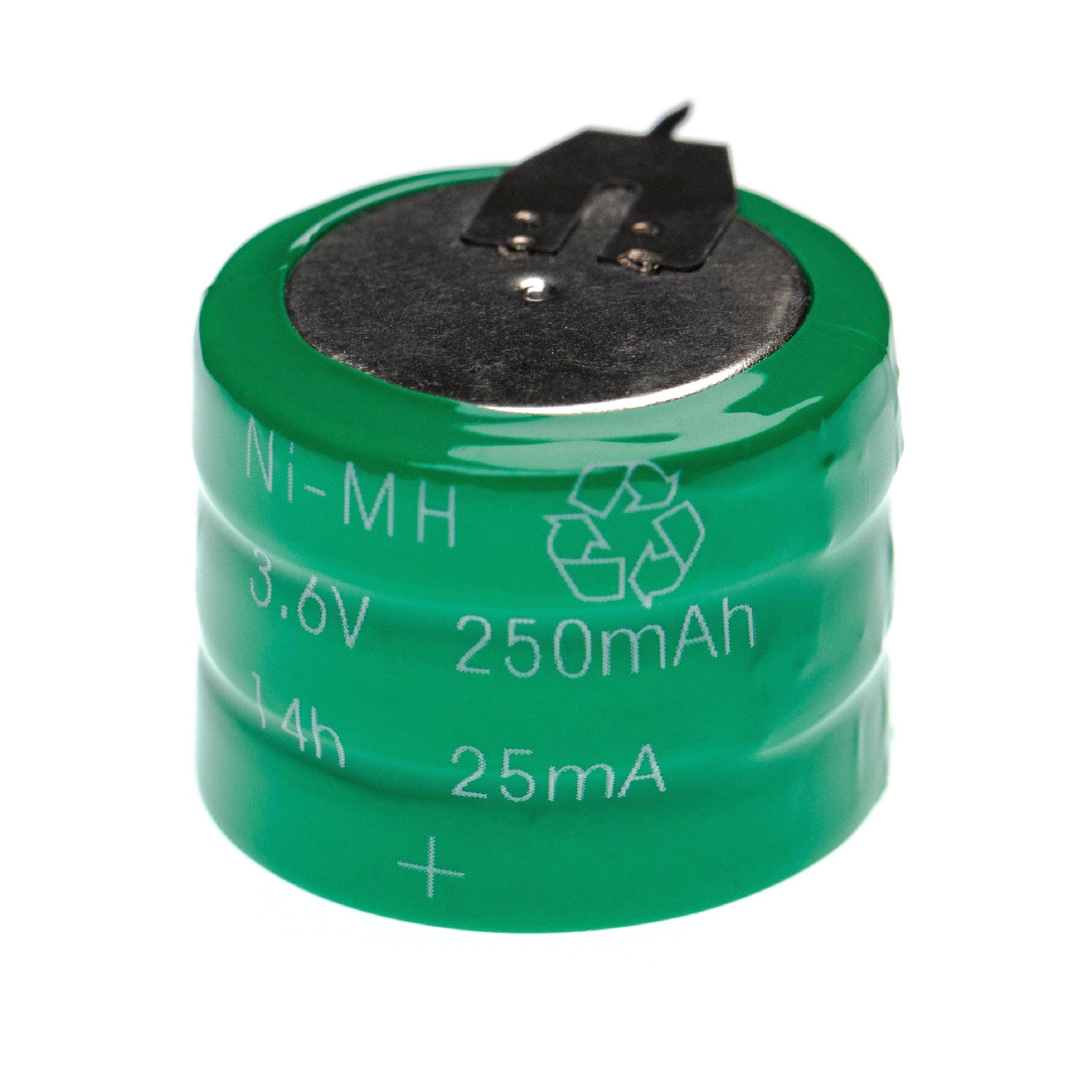 vhbw Akku 250 mAh, Hochwertige Ersatz-Knopf-Zellen für zuverläßige ...