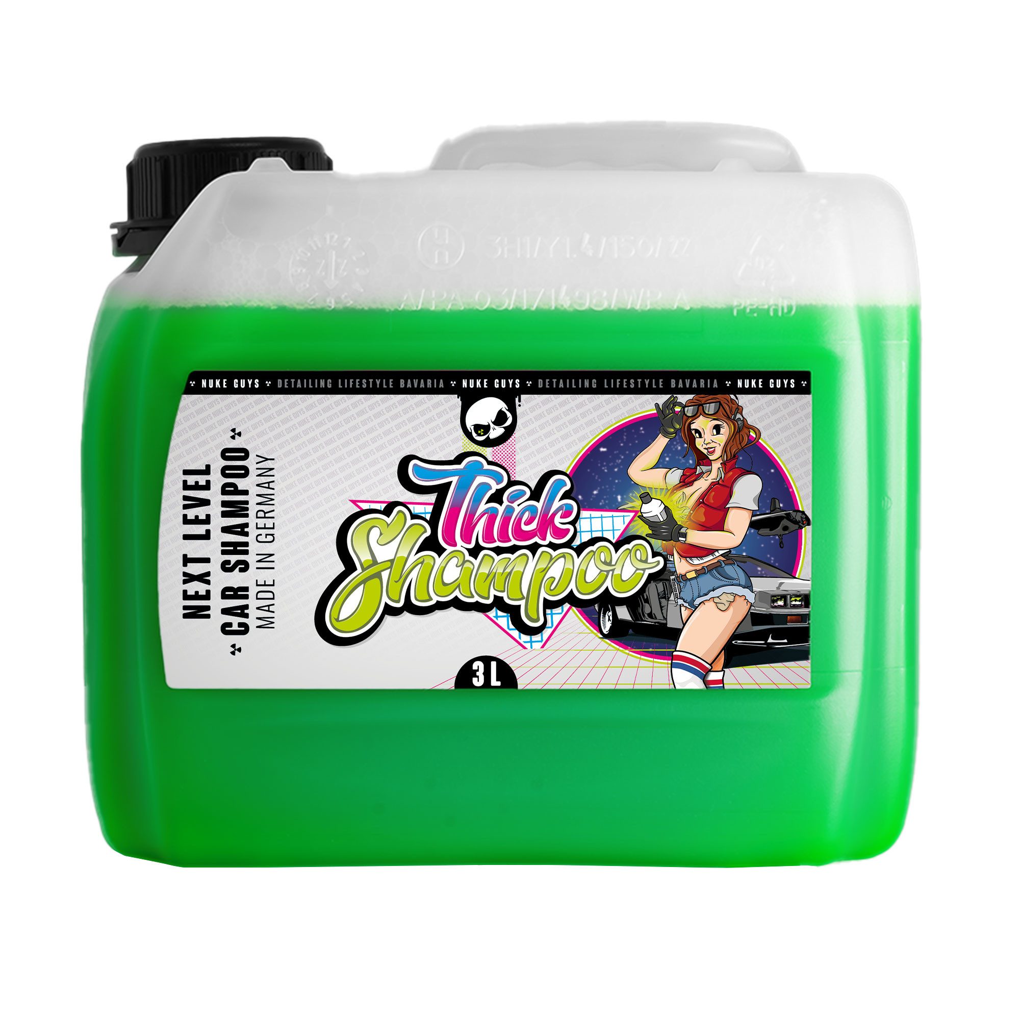 detailmate Garage Freaks 5 Finger Waschhandschuh + Autoshampoo Autoshampoo (Set, [- Frottierhandschuh - Mikrofaser - Auto Reinigung Wasch Set)