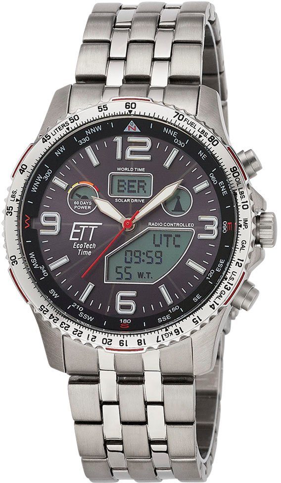ETT Funkchronograph Professional World Timer EGT-11572-21M, günstig online kaufen