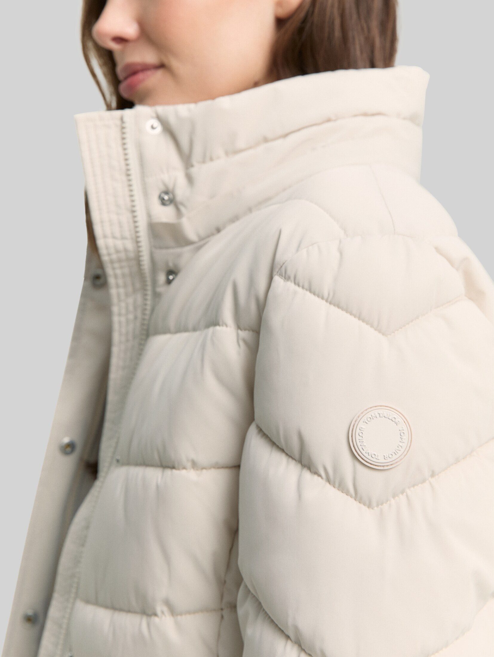 TOM TAILOR Steppjacke Jacken Puffer-Jacke mit abnehmbarer Kapuze