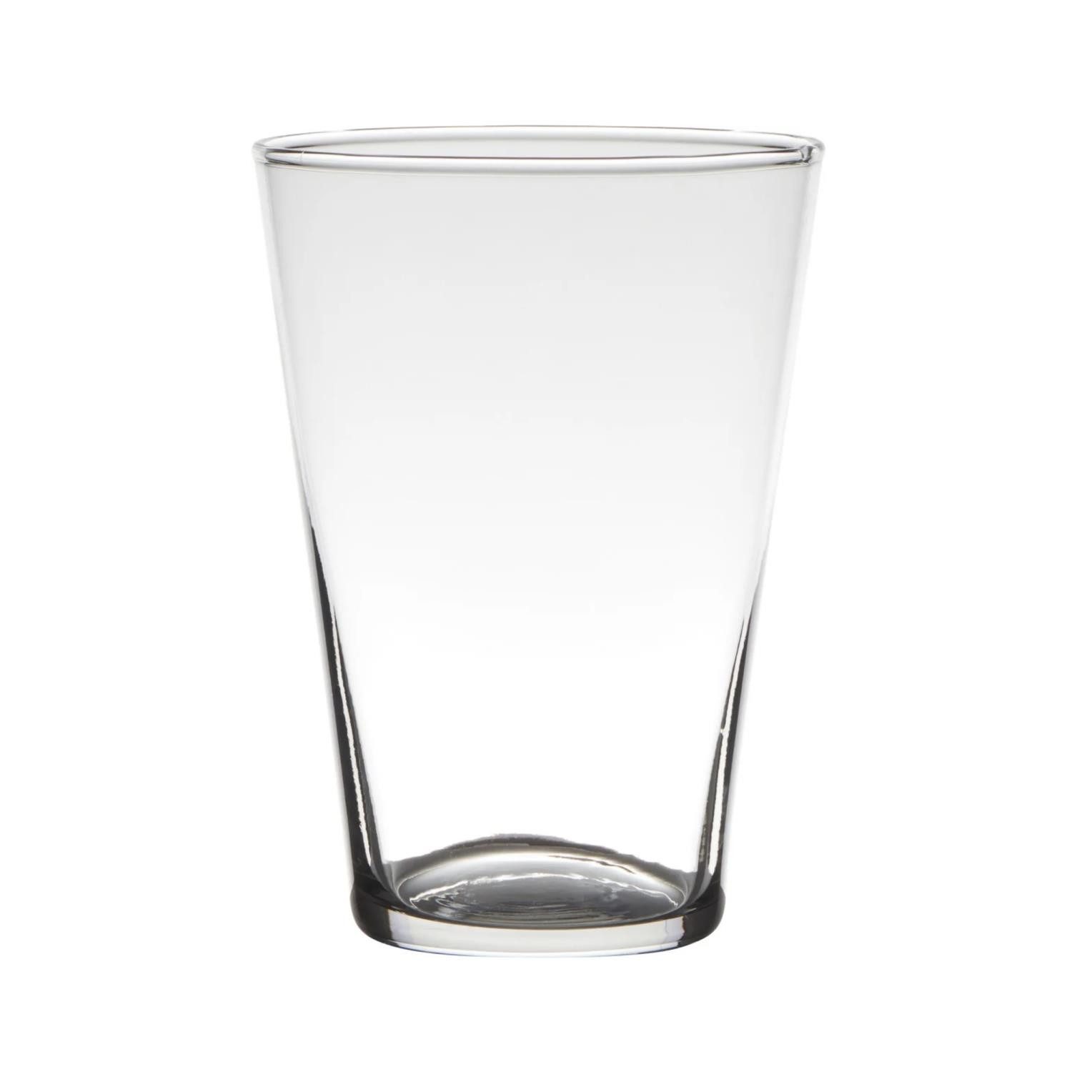 Hakbijl Glass Dekovase Transparent, Durchmesser 14 günstig online kaufen