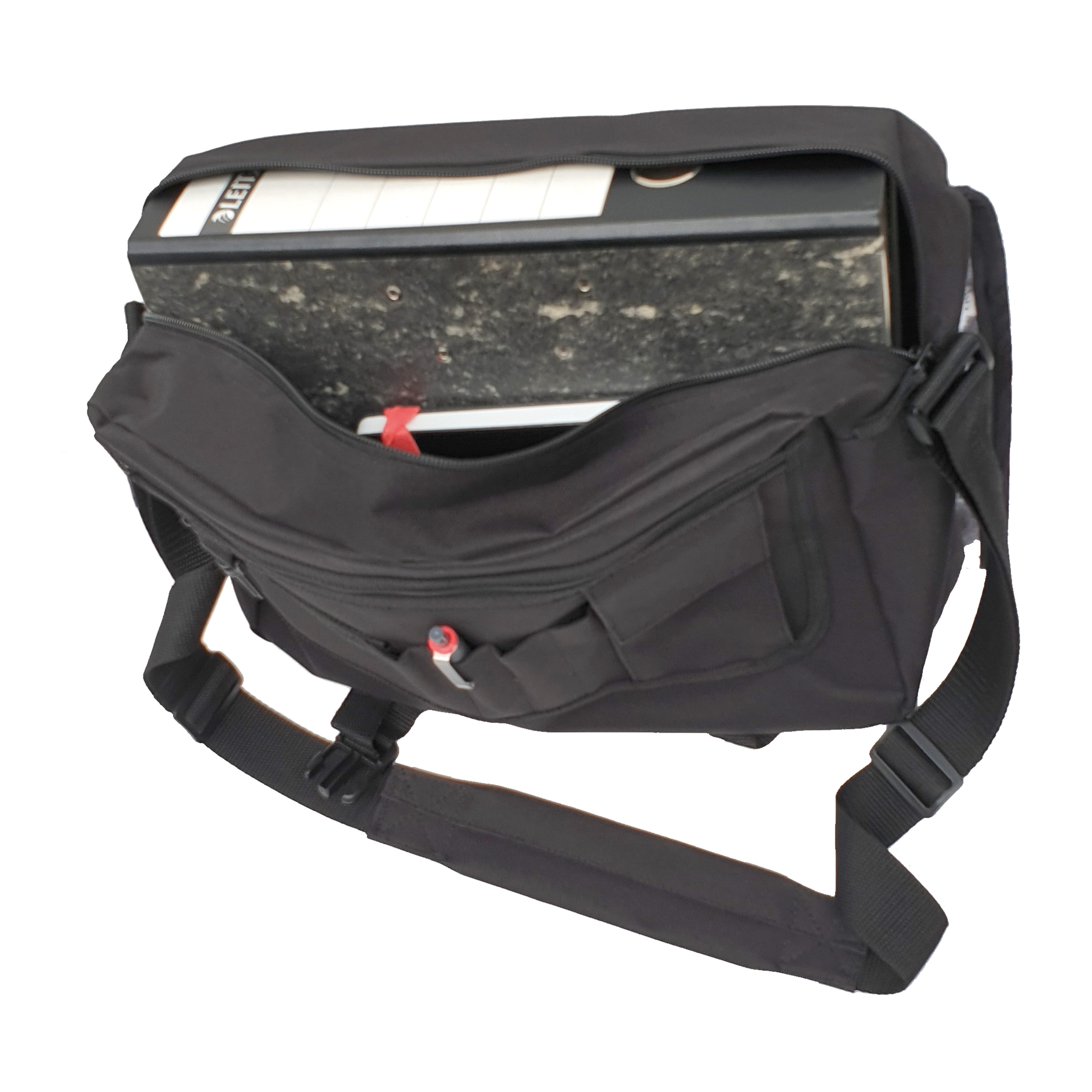 STIEFEL Umhängetasche Schultertasche mit Weltkarten-Motiv, ca. 38x10x30cm