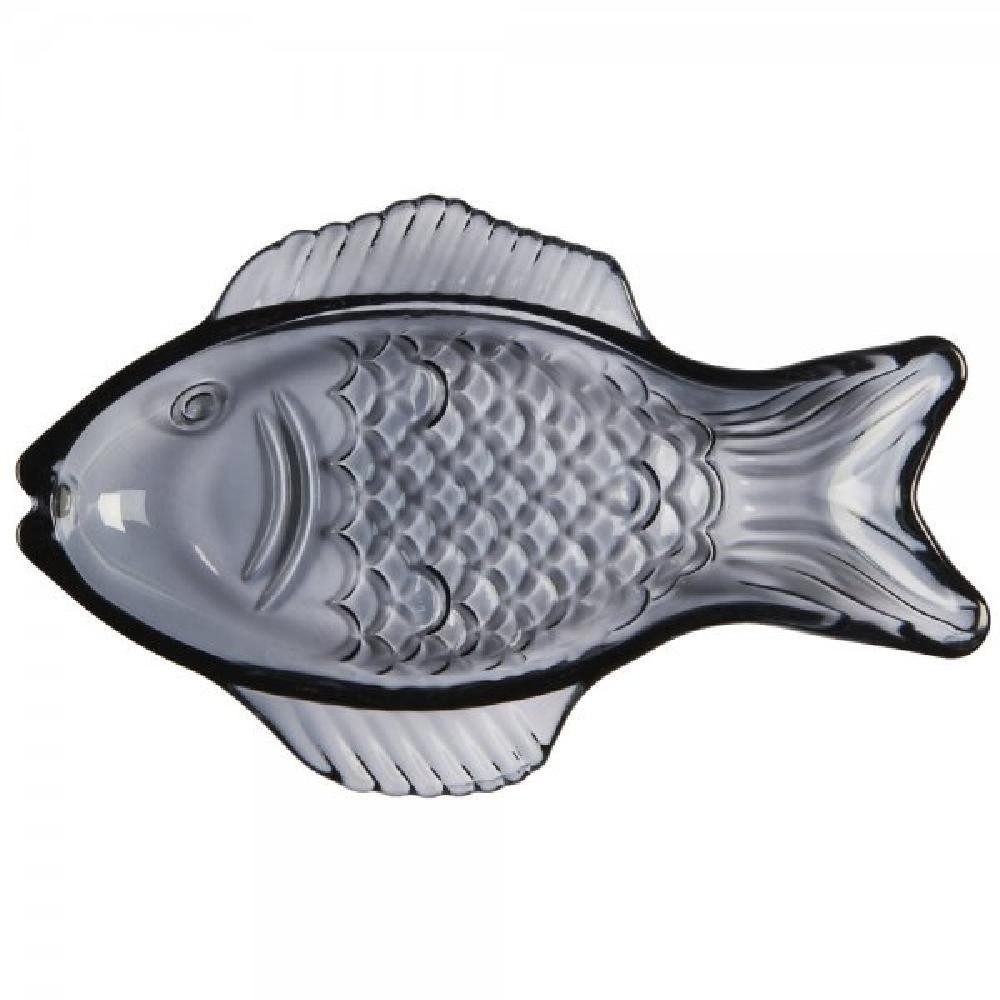 Ib Laursen Servierplatte Ib Laursen Platte Fischförmig Dunkelblau (11x18,5cm)
