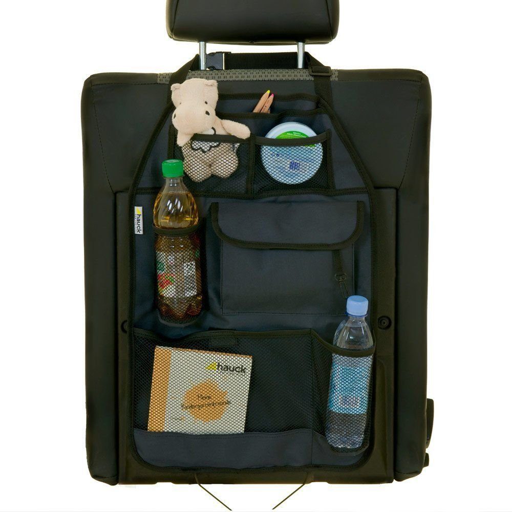 Hauck Auto-Rückenlehnentasche Cover Me Deluxe, Universal Rückenlehnen-Schutz Trittschutz Auto Rückenlehne