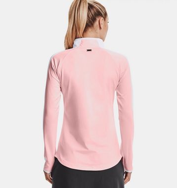 Under Armour® Longsweatshirt Under Armour Layer Storm Rosa-Weiß Damen UK M