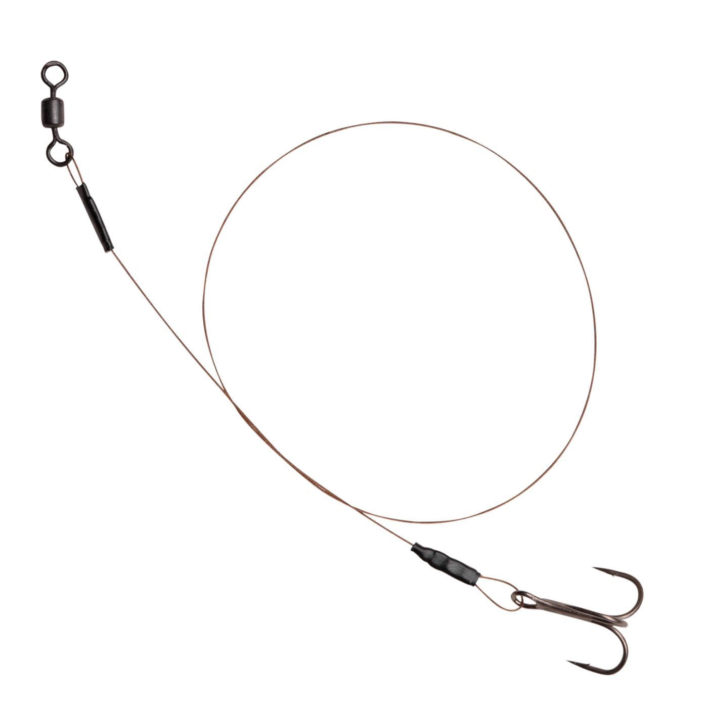Vorfachschnur Spro HD Baitfish Rig 30cm Stahlvorfach 7x7 mit Drilling