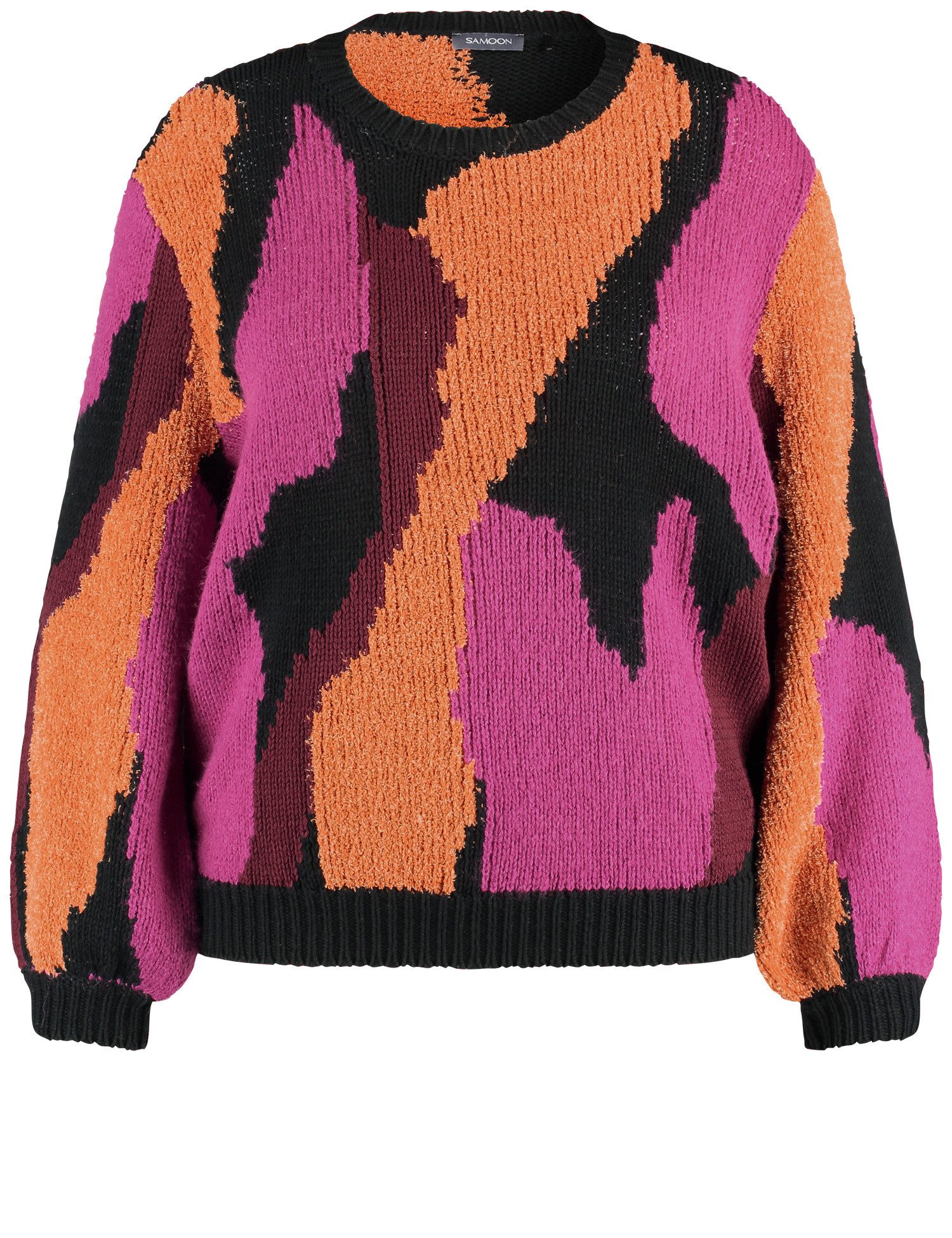 Samoon Sweatshirt Пуловеры mit ausgefallenem Dessin