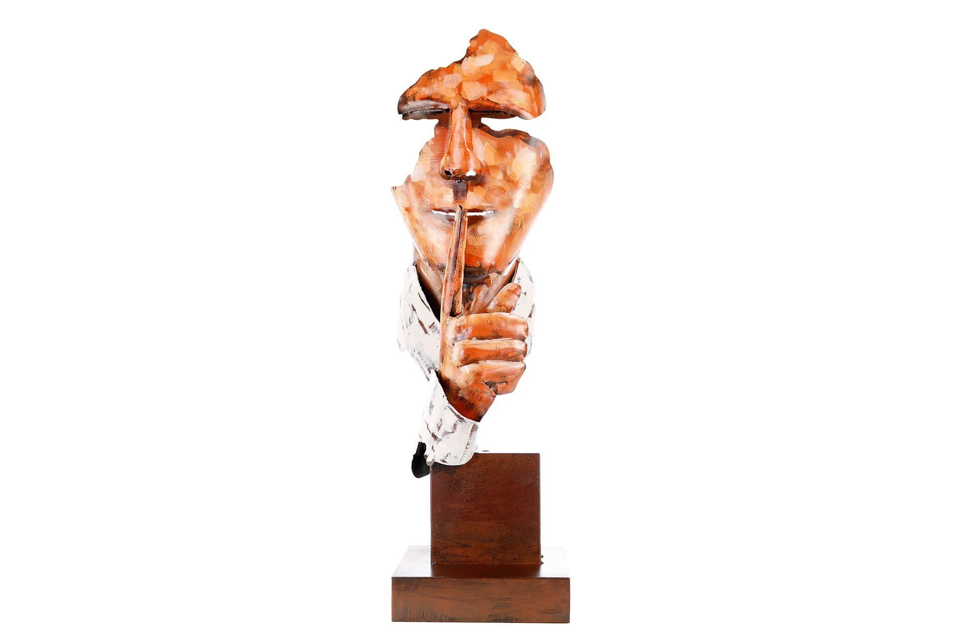 KUNSTLOFT Dekofigur Keeper of Mystery 70x20x20 cm, handgefertigte Figur aus Kunststein