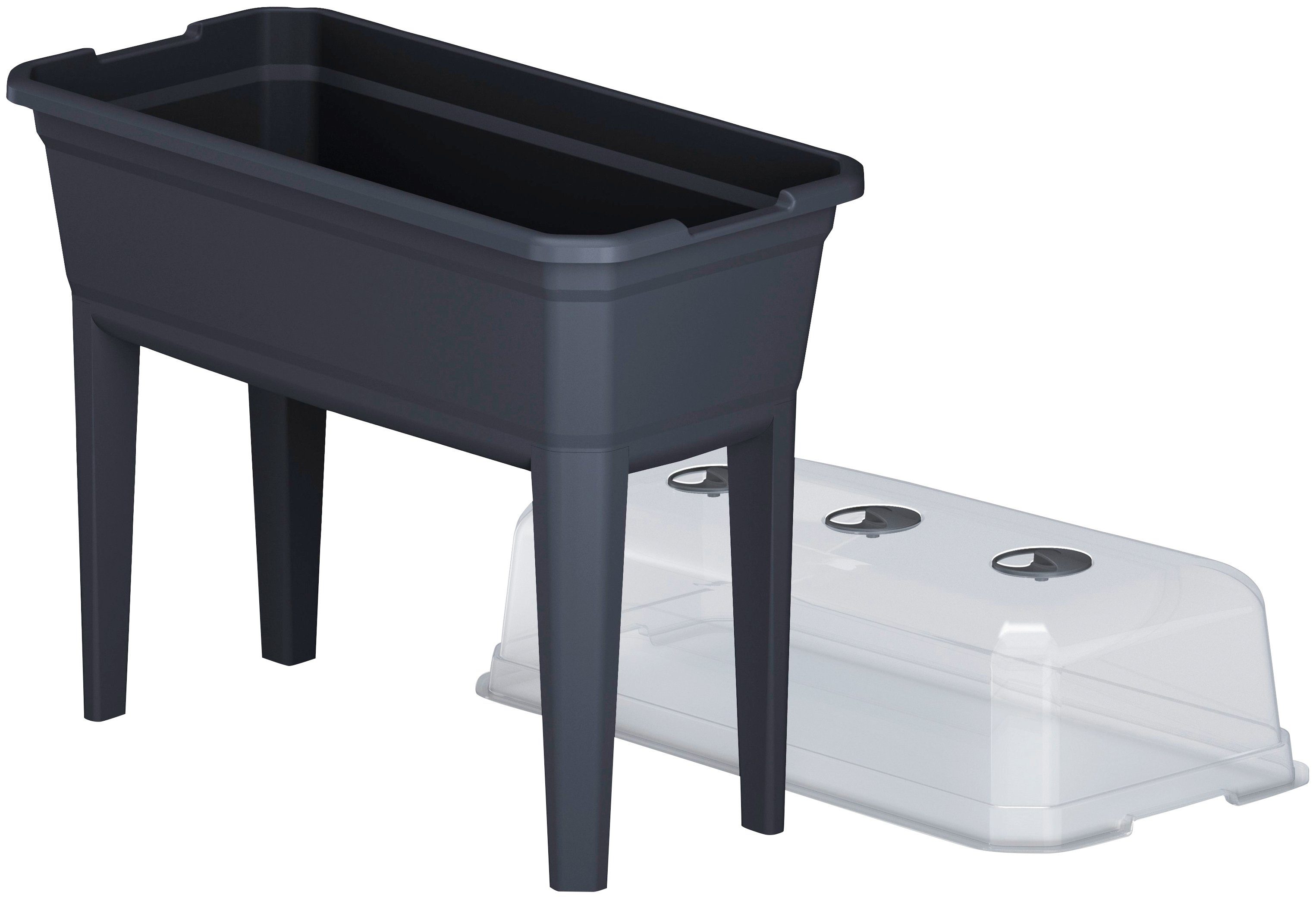 Prosperplast Hochbeet Respana Ecoline Set, BxTxcH: 74,6x36,8x75,3 cm, 3in1 Set