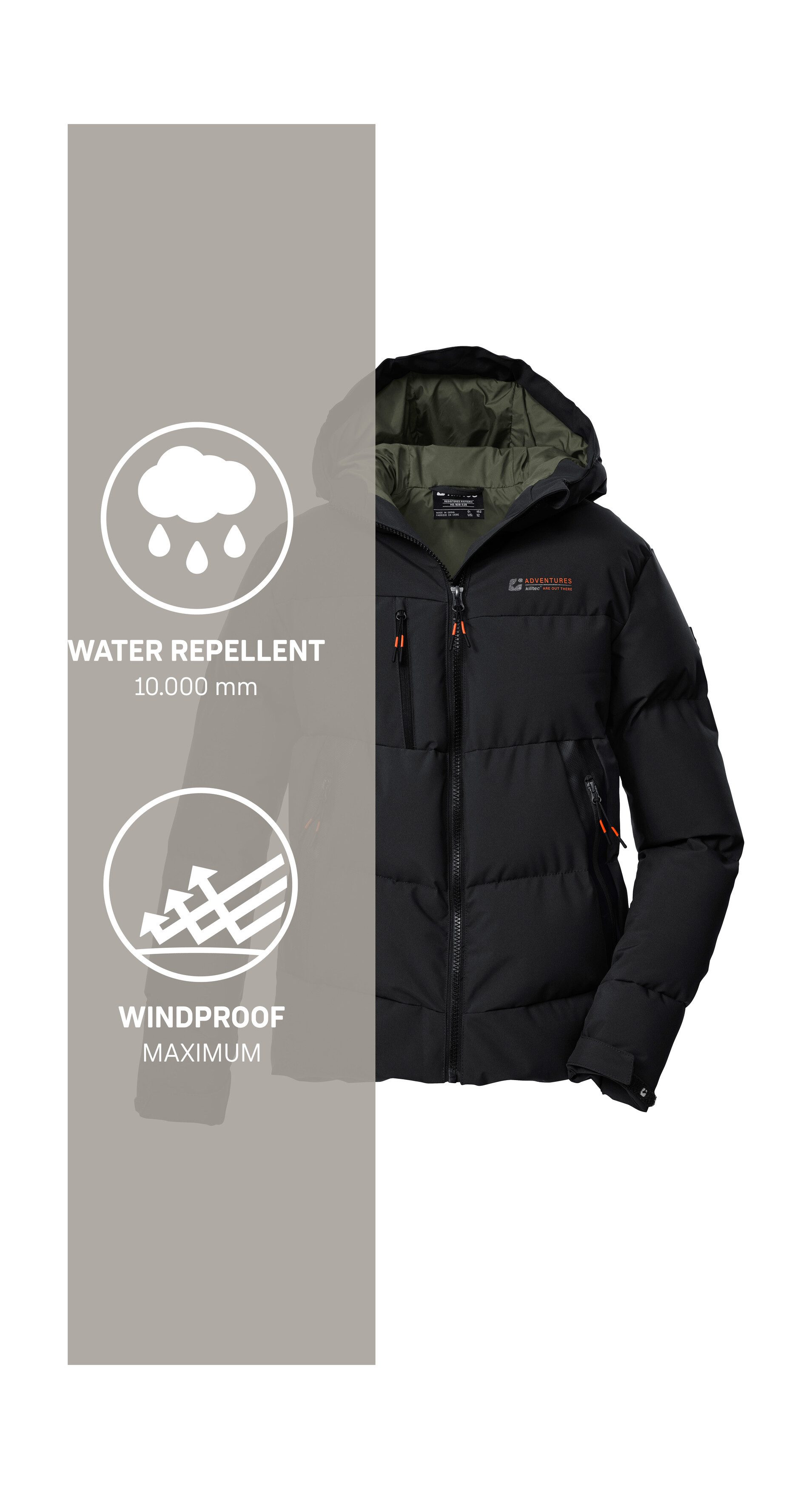 Killtec Steppjacke KOW 239 BYS QLTD JCKT Winddichte, wasserabweisende Kinderjacke mit verstellbaren Bündchen