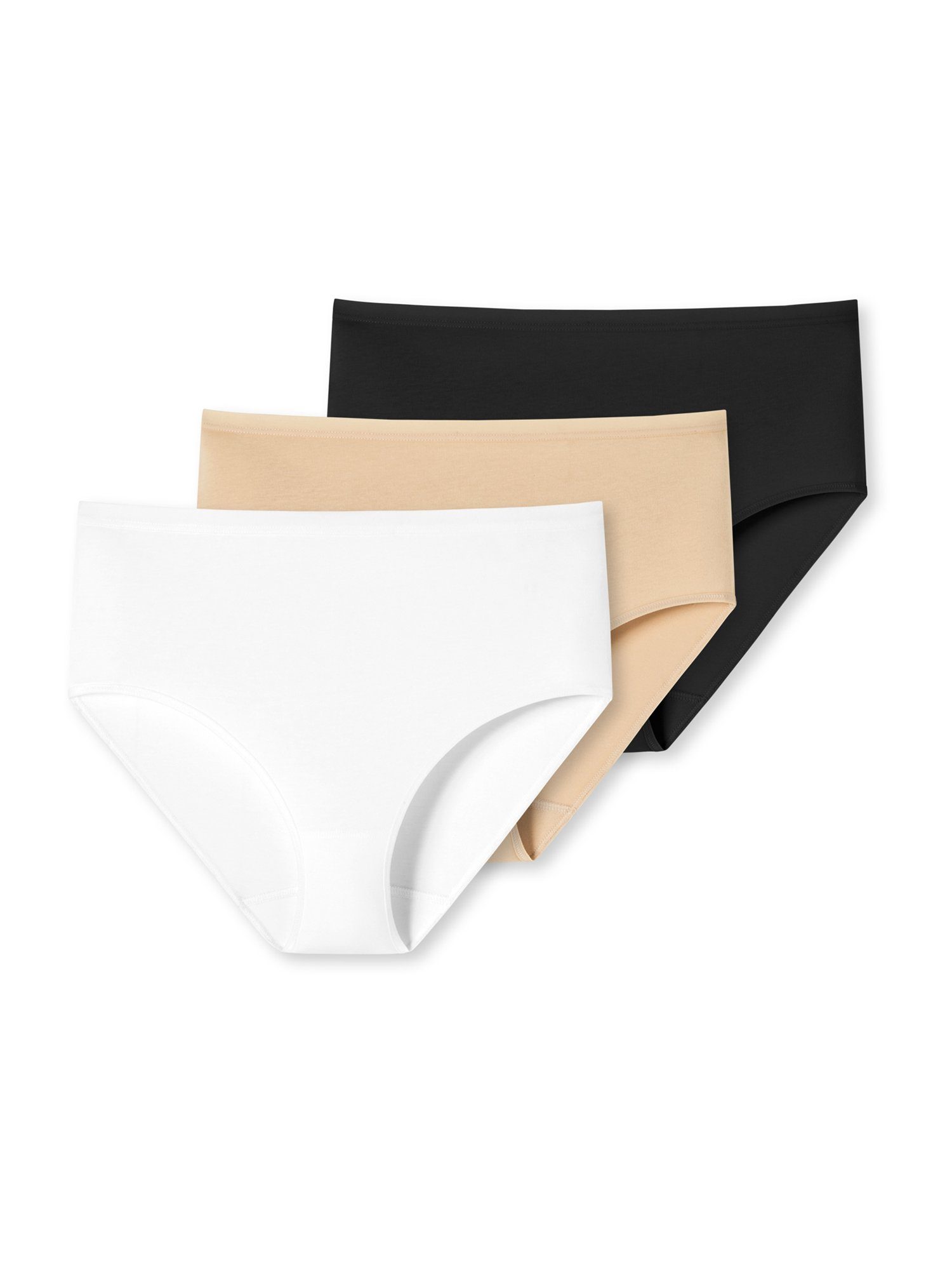 Midislip 3-Pack 'Cotton Stretch'