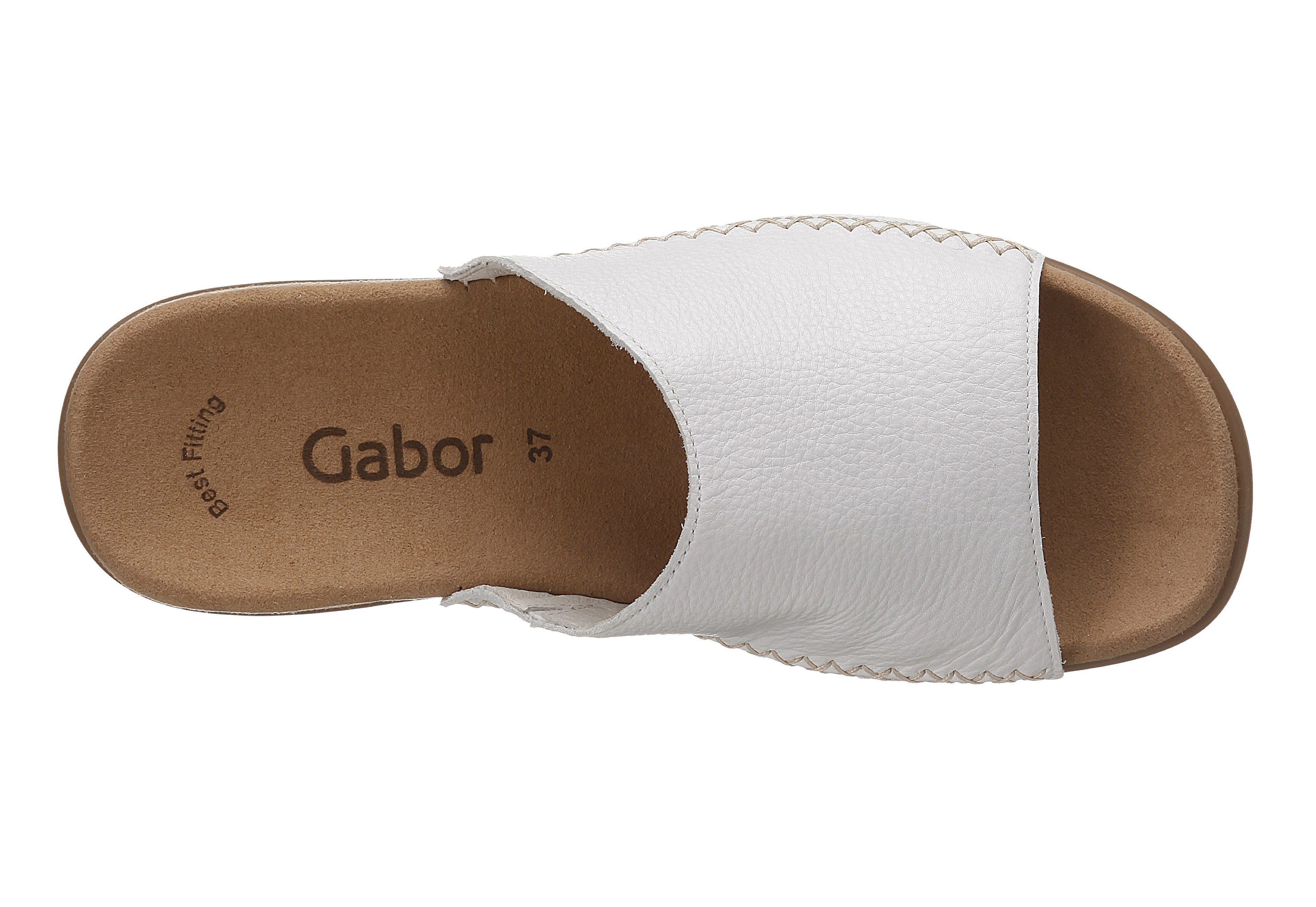 Gabor Pantolette, Sommerschuh, Schlupfschuh mit komfortabler Style