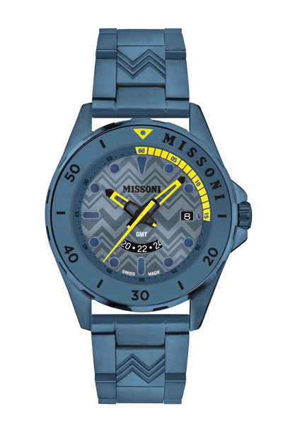 Missoni Schweizer Uhr GMT