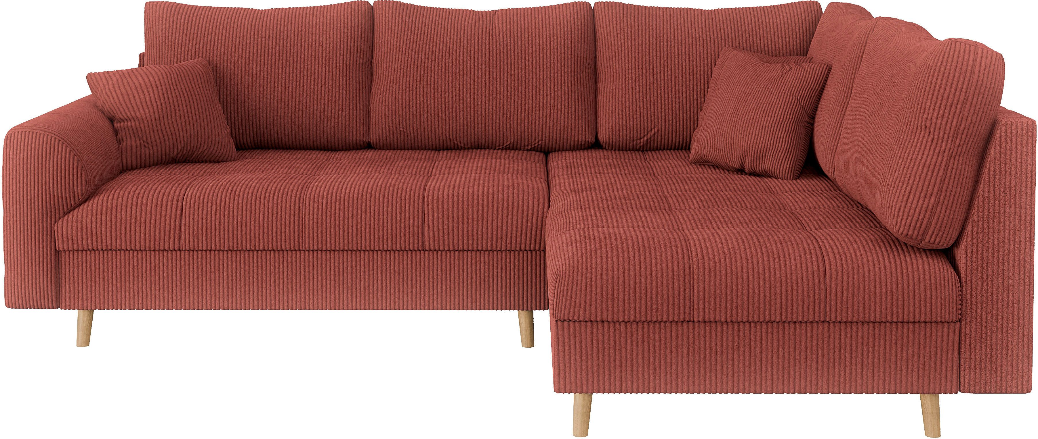 Home affaire Ecksofa CHARRE L-Form mit günstig online kaufen