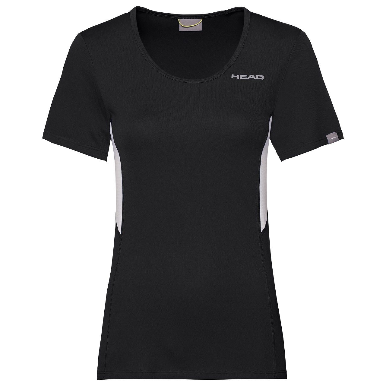 Head Tennisshirt Club Technical schwarz Damen