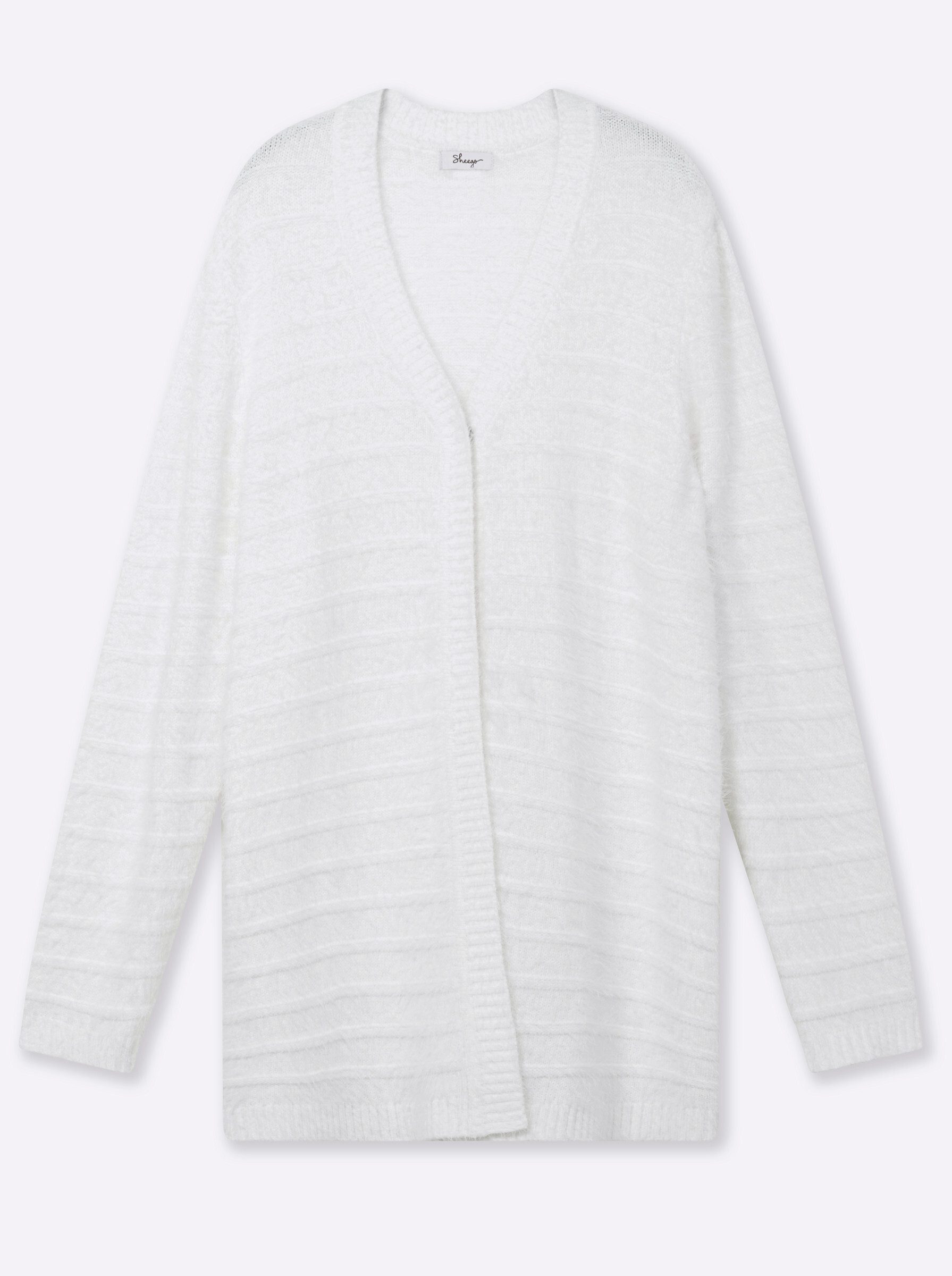 Strickjacke Strickjacke Langarm Jersey