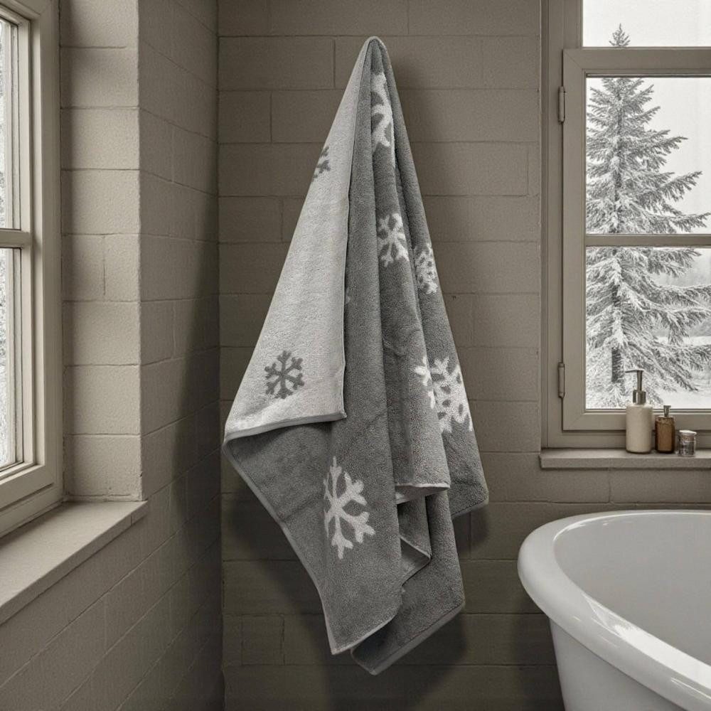 Cawö Home Полотенца WINTER EDITION Schneekristalle 6270, Baumwolle