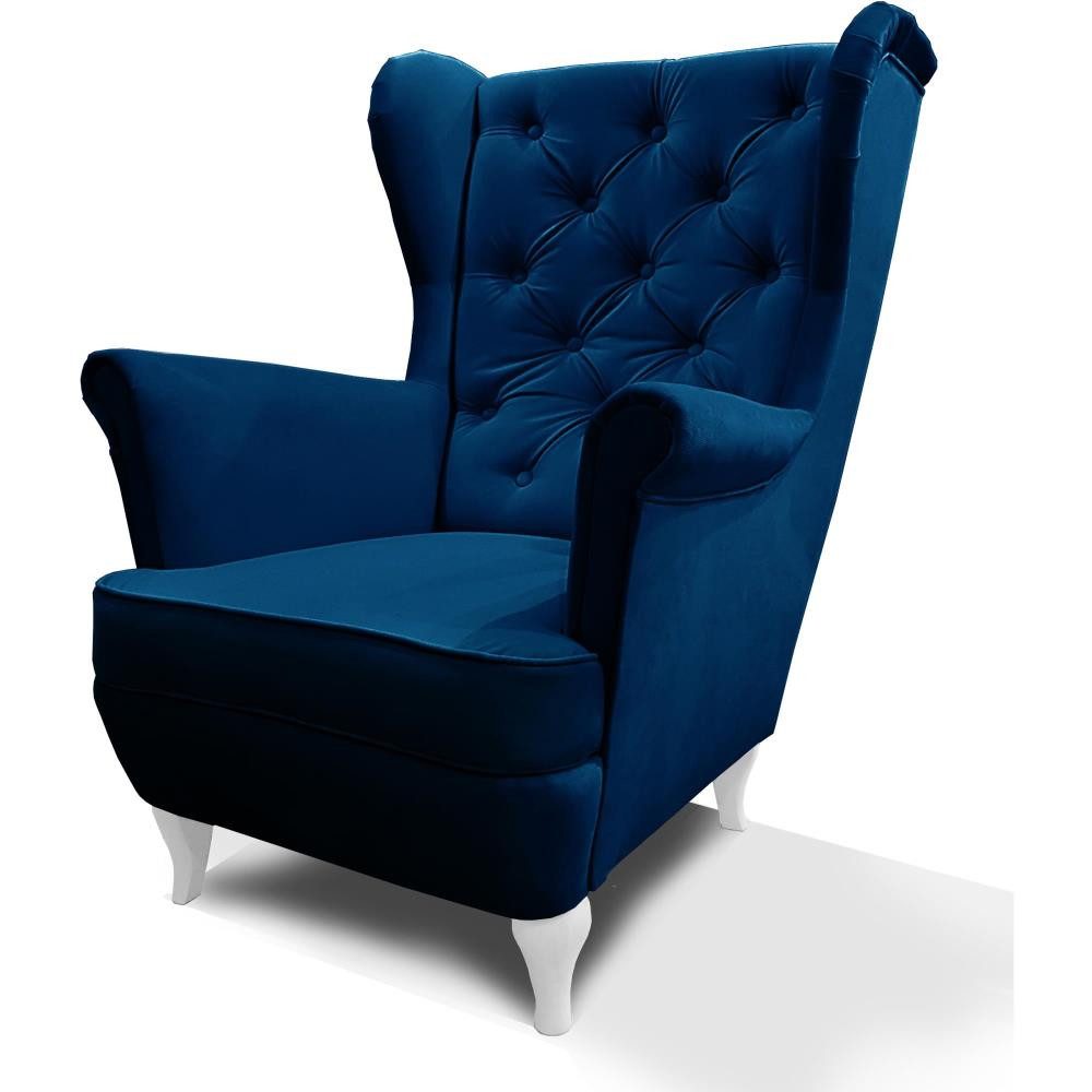 Beautysofa Ohrensessel Ohrensessel Sessel FALCO Chesterfield günstig online kaufen