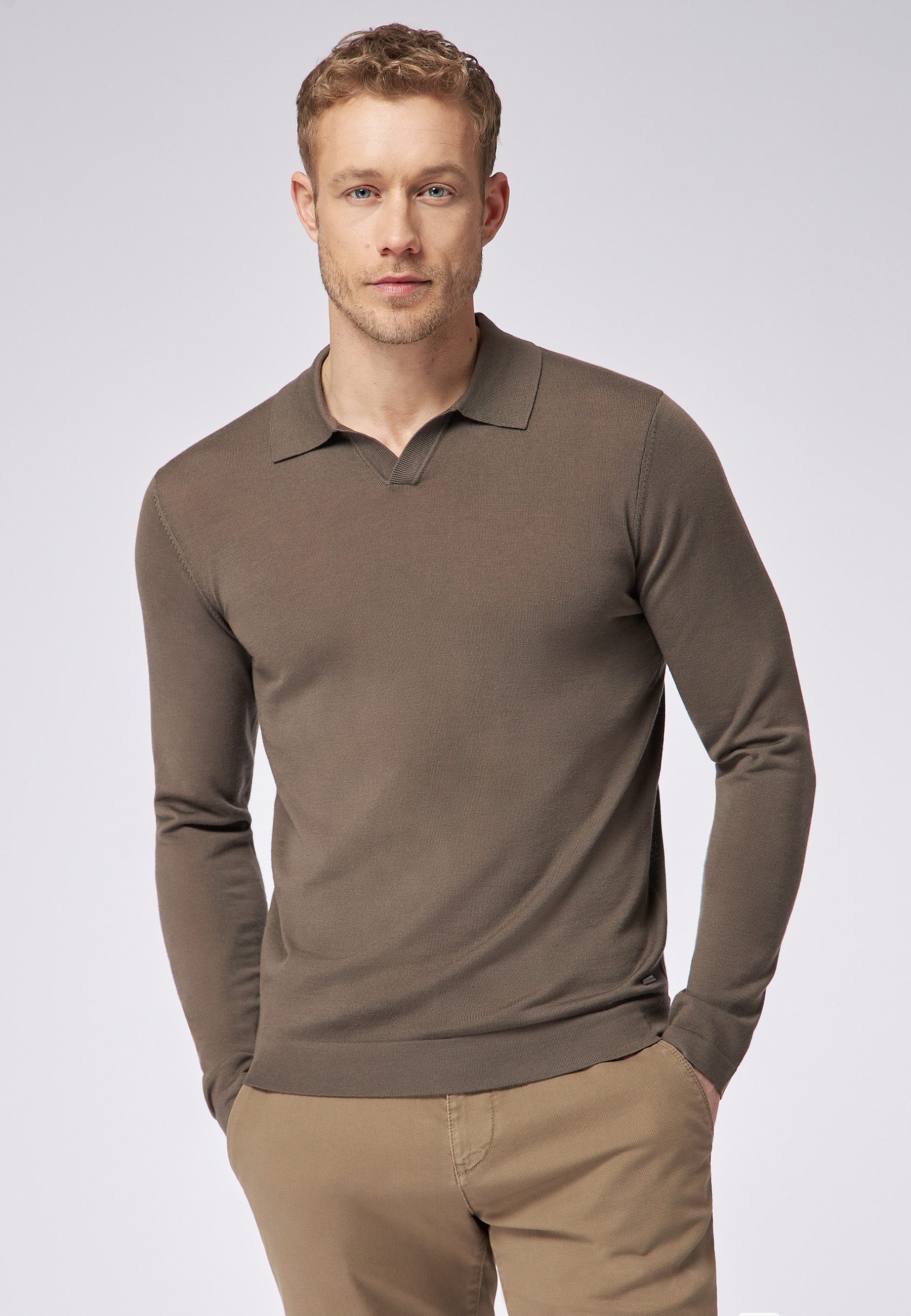 Roy Robson Strickpullover Mit Polokragen günstig online kaufen