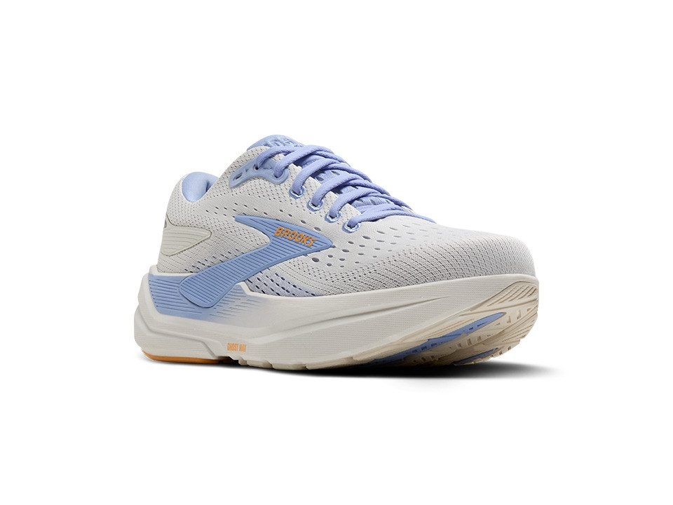 Brooks Ghost Max 3 - Damen Laufschuh - Coconut/Blue Heron/Orange Laufschuh günstig online kaufen