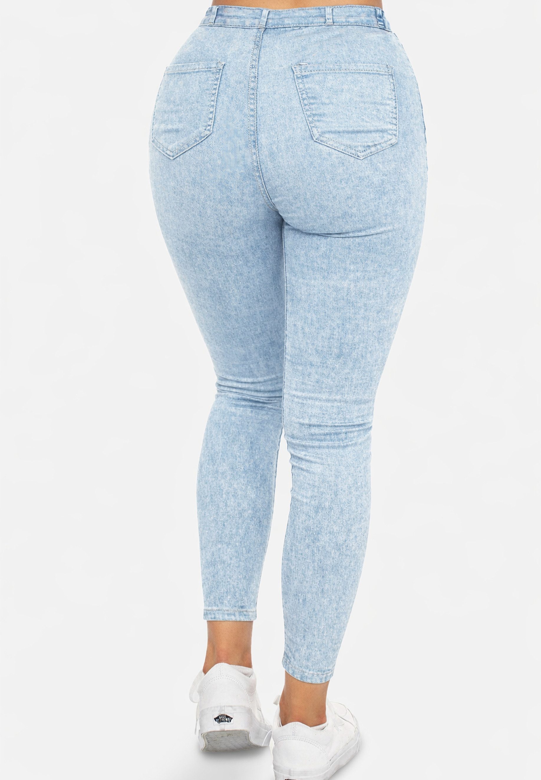 Elara Slim-fit-Jeans – Damen High-Waist Skinny Jeans mit Stretch und schmalem Bein – Bild 3 von 5